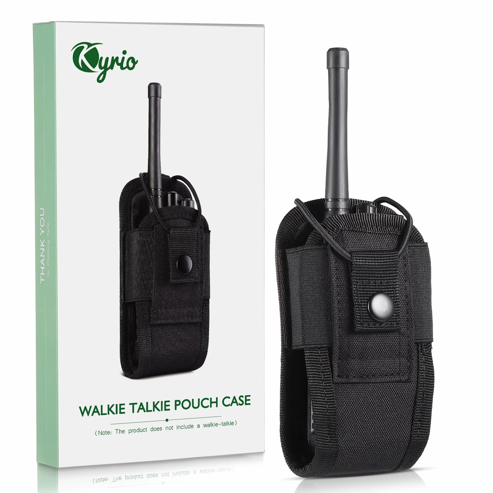 Kyrio Molle Pochette de ceinture pour radio portable ou talkie-walkie