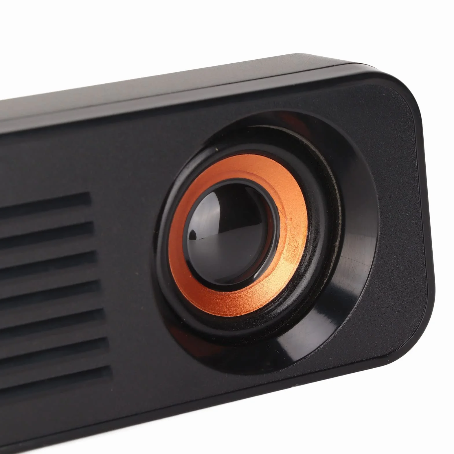 Barre de Son pour TV, Haut-Parleur Filaire Portable HiFi Stéréo Caisson de Basses, USB, Prise 3,5 mm