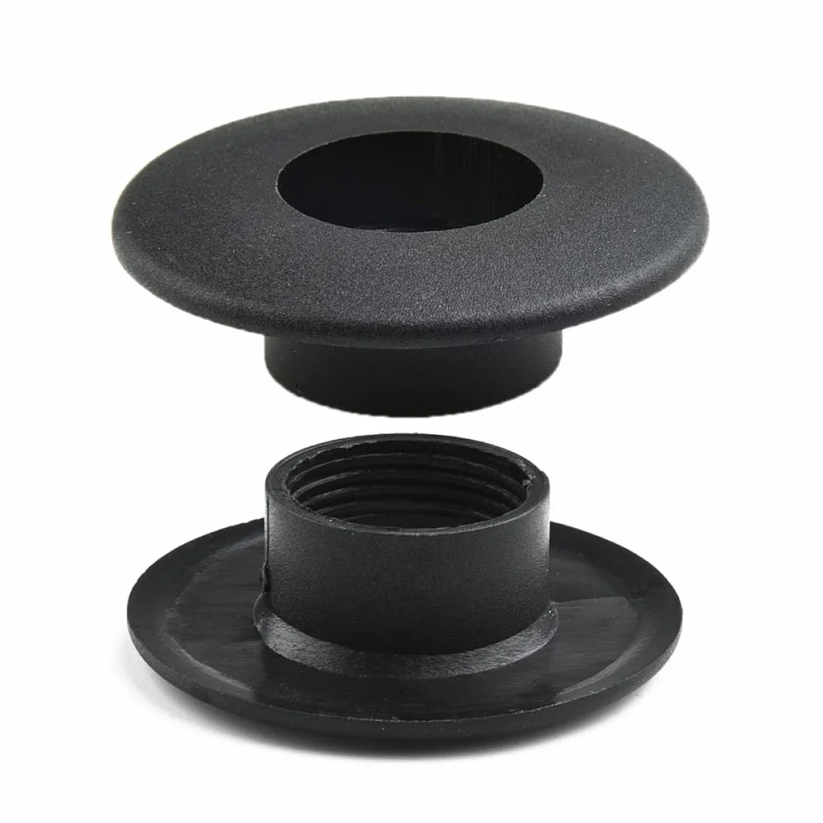 DAZZLEEX Roulement de baby-foot 16 mm, Palier à bille Noir, Plastique, Lot de 10