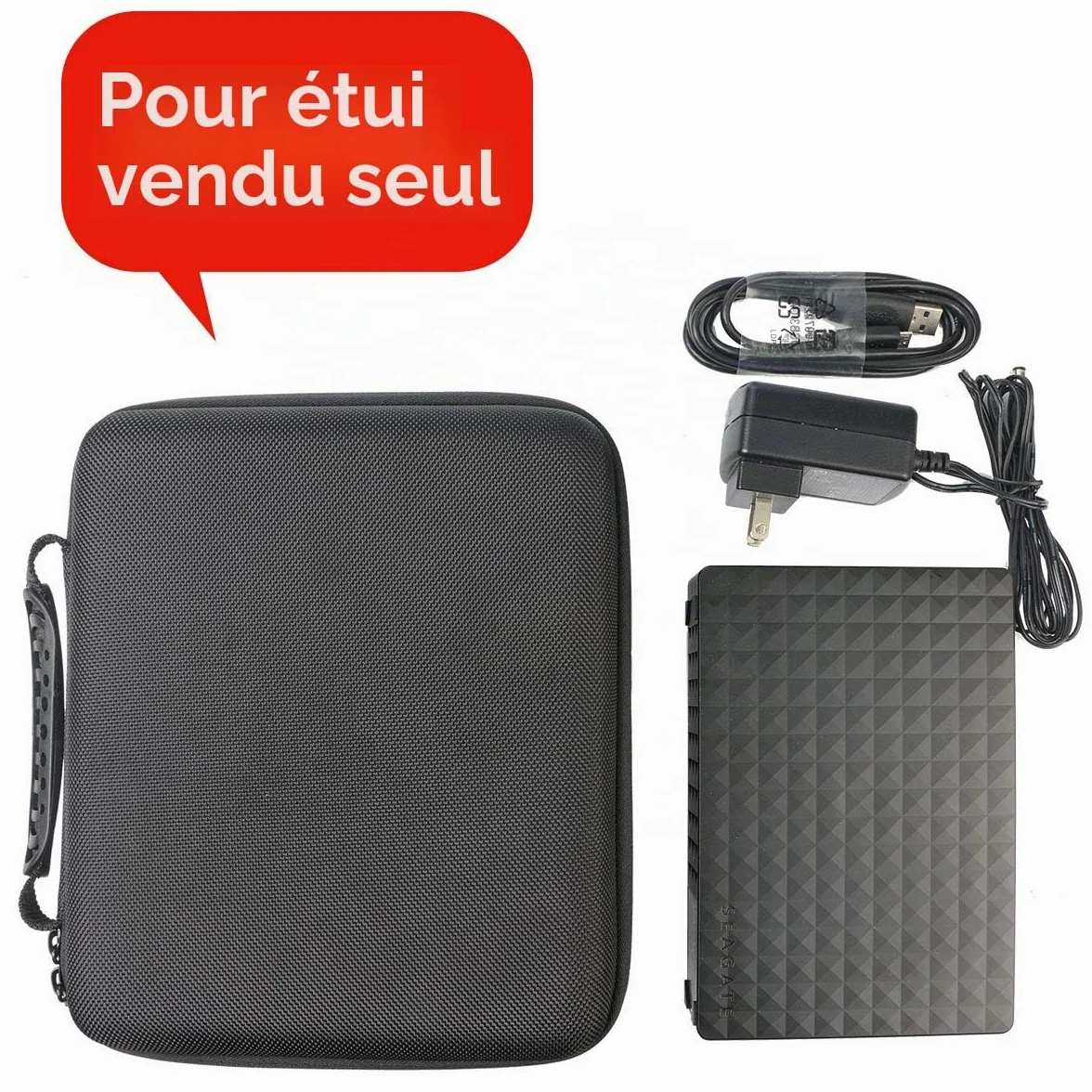 Khanka Eva Hart Sac de Transport pour Lecteur DVD Portable Wonnie 10.5