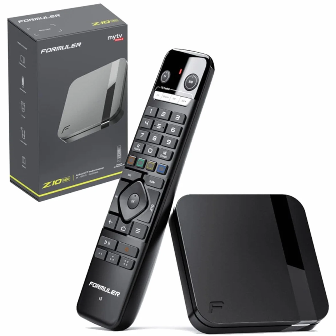Formuler Z10 Neo 2024 · 4K Android OTT Media Streamer 4K · HDR10+ · NAS Client