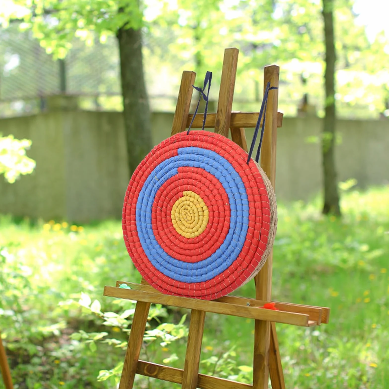 Cible de Tir à l'arc Paille 10cm Renforcée pour Chasse Sportive