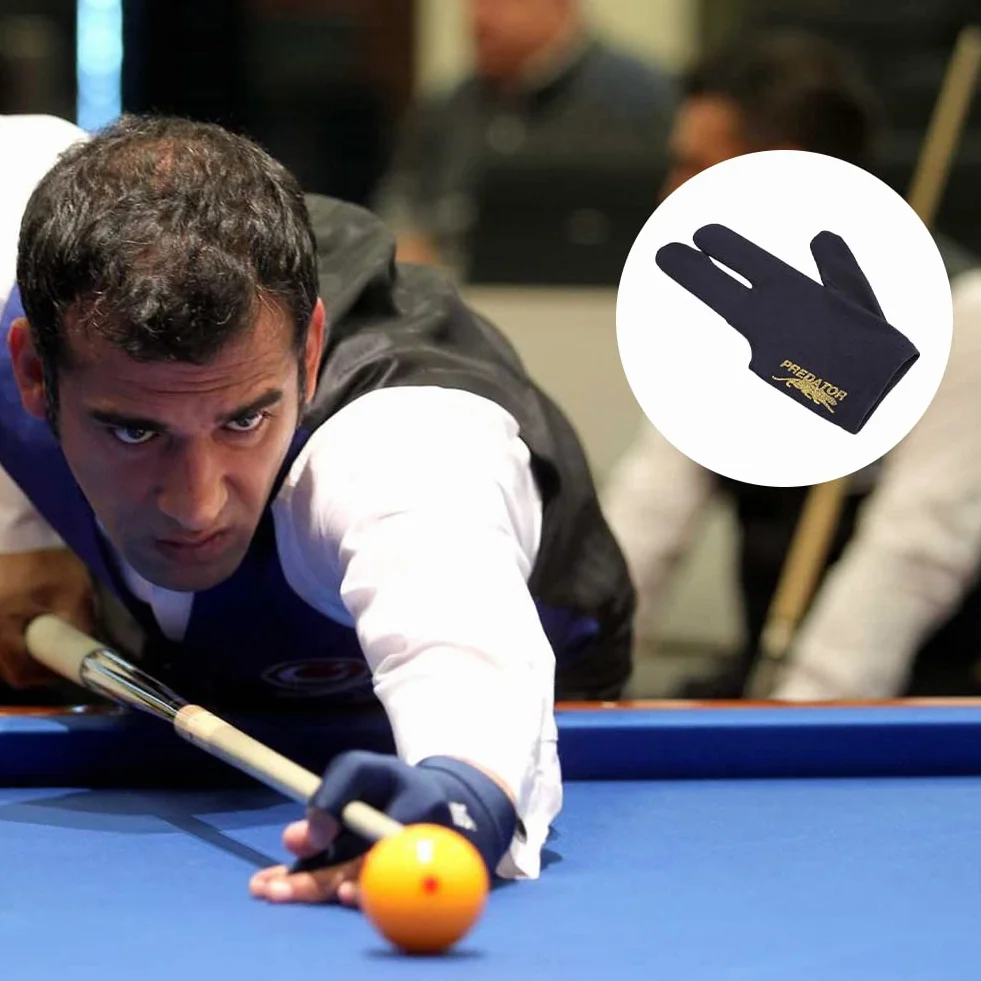 Tokaneit Gants de billard unisexe extensibles pour queue de billard