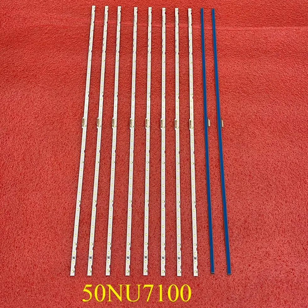 Lot de 2 Bandes LED pour téléviseur Samsung UE50NU7025K UN50NU6950 UE50RU7090U UE50NU7470U UN50NU7100 UE50NU7100 UE50NU7020 50NU7100 UN50NU6900