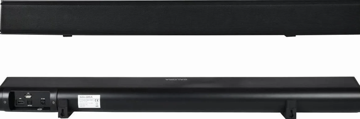 SALORA SBO680 Barre de Son TV Bluetooth 5.0 sans Fil 2.1 canaux 60W Caisson de Basses intégré HDMI Arc