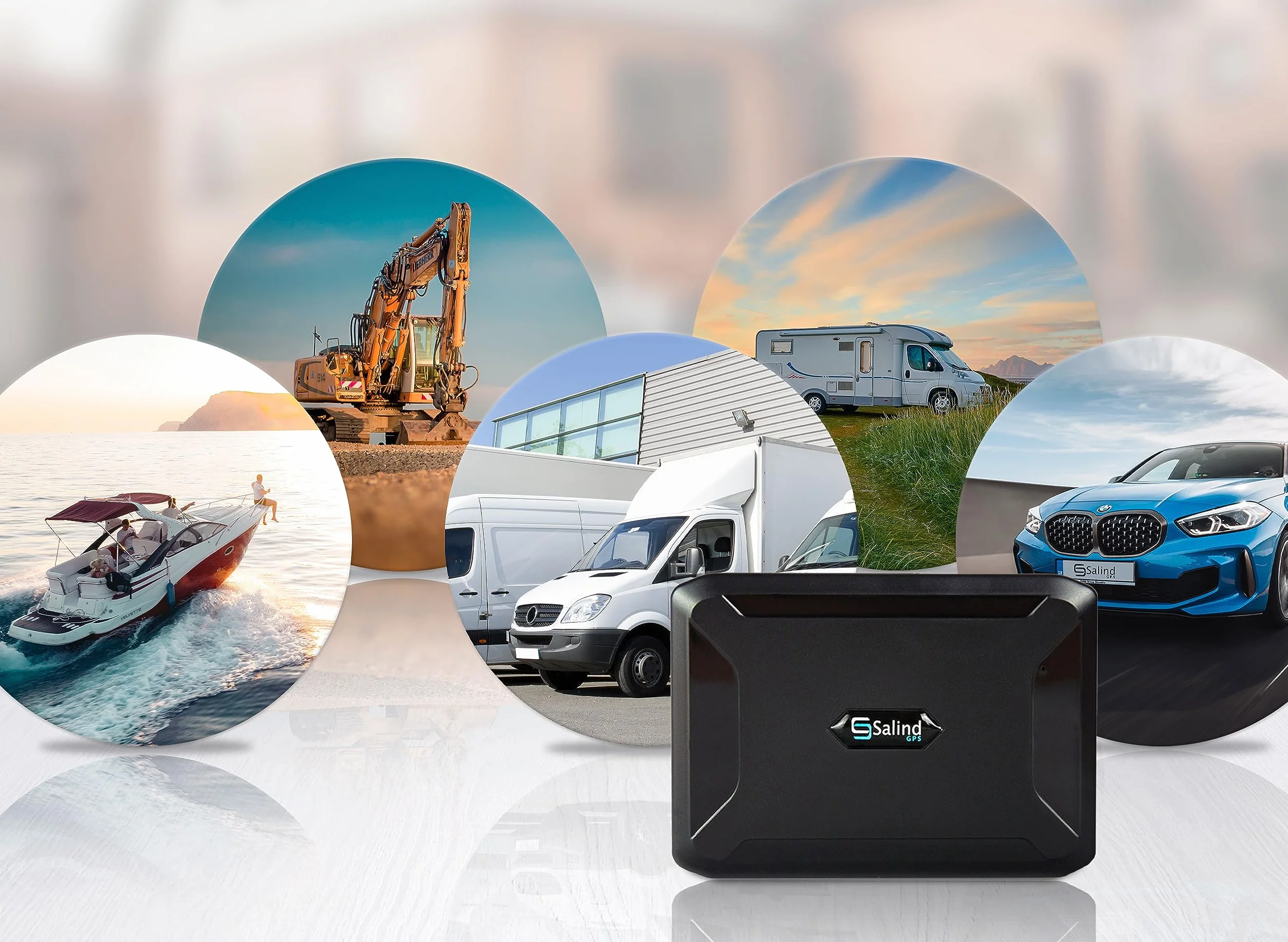 Salind 11 4G - Traceur GPS avec Aimant pour Voitures, véhicules et Machines - Suivi en Temps réel, Historique des trajets et alertes de sécurité - Jusqu’à 70 Jours d’autonomie