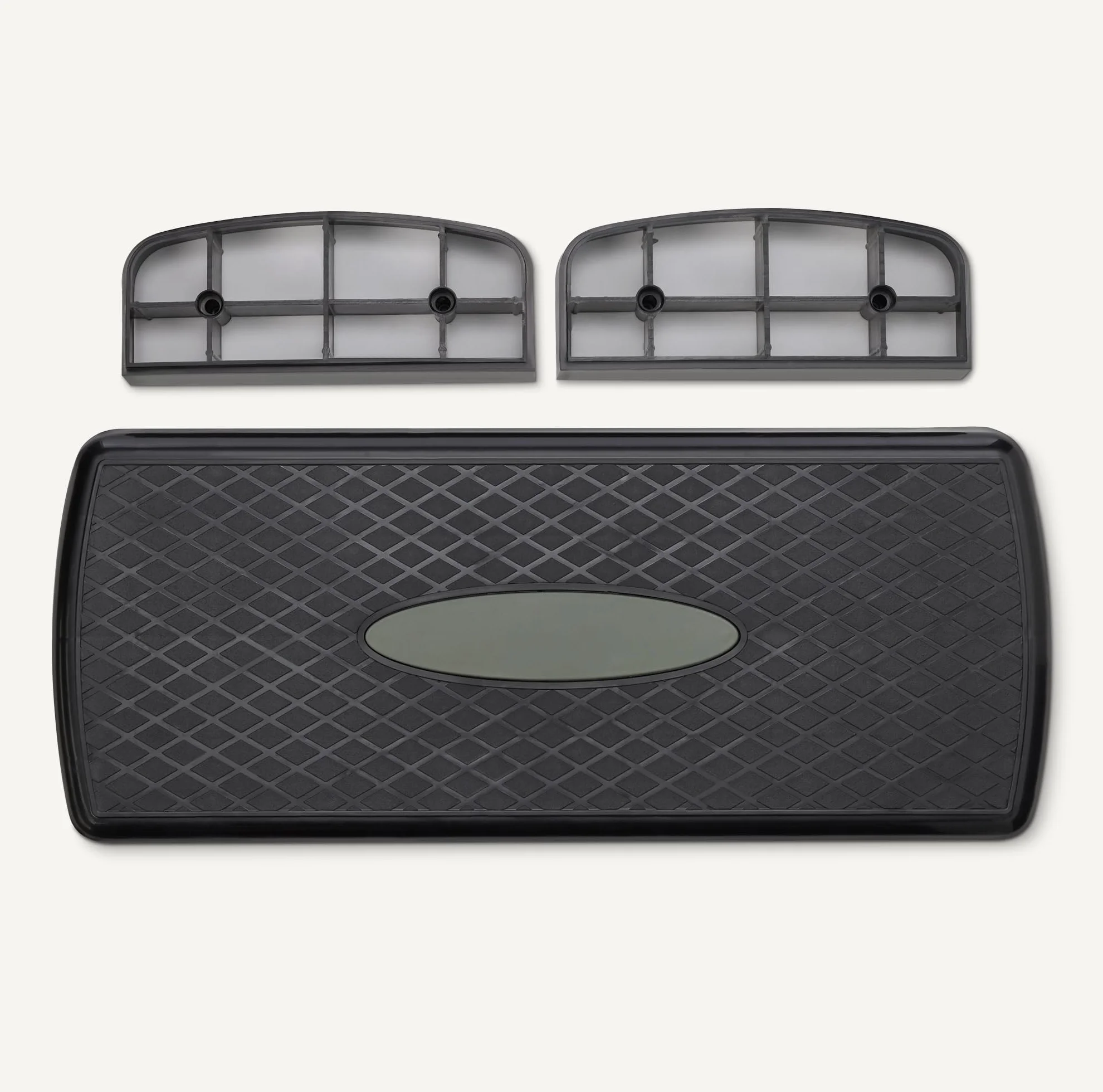 Amazon Basics Plateforme de Step Aérobique Réglable 68.58cm Noir/Gris