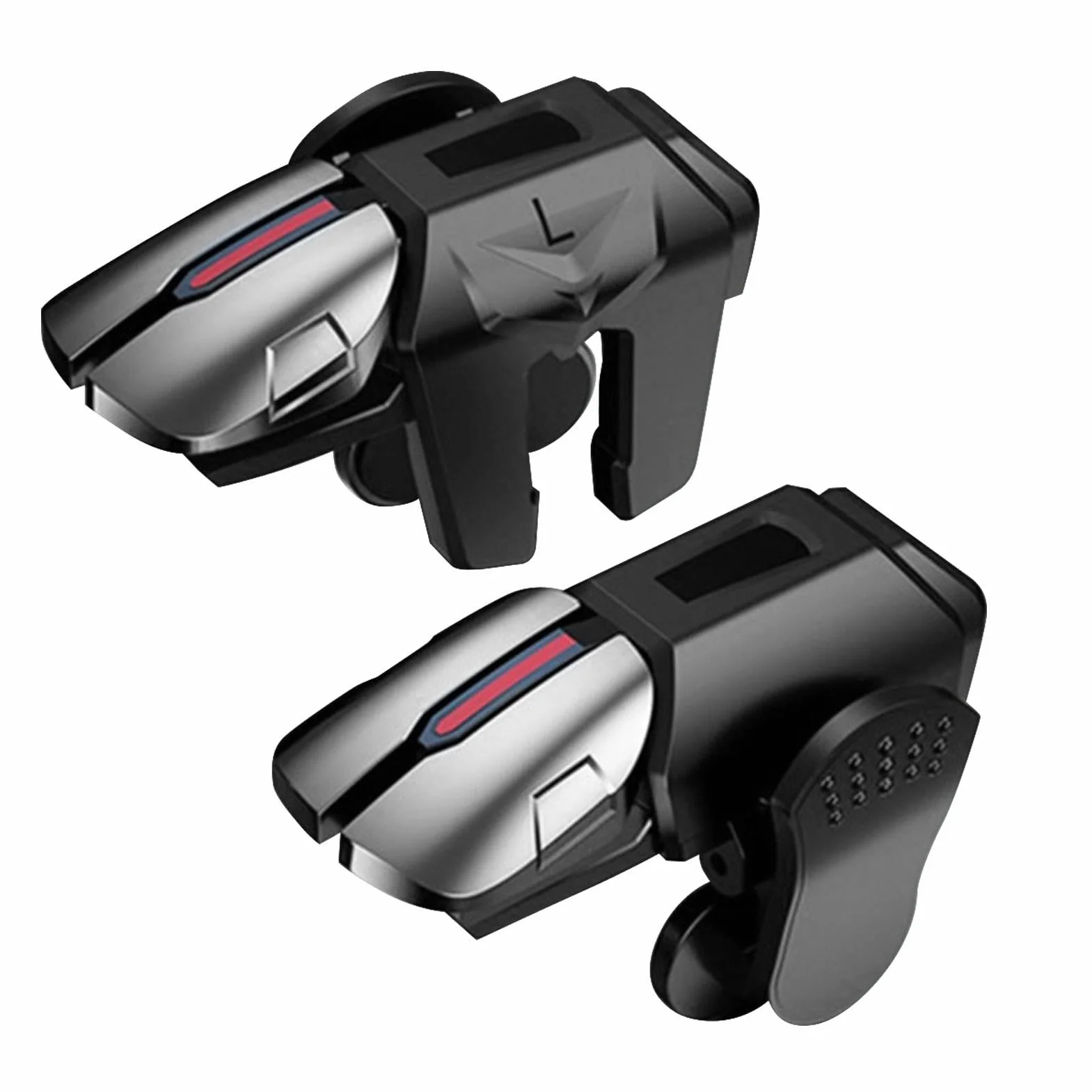 Déclencheurs De Jeu pour Téléphones, Contrôleur De Jeu Gachette, Déclencheur De Contrôleur De Jeu, L1R1 Manette De Jeu pour PU-BG Téléphone Intelligent, Manettes De Contrôleur Sensibles