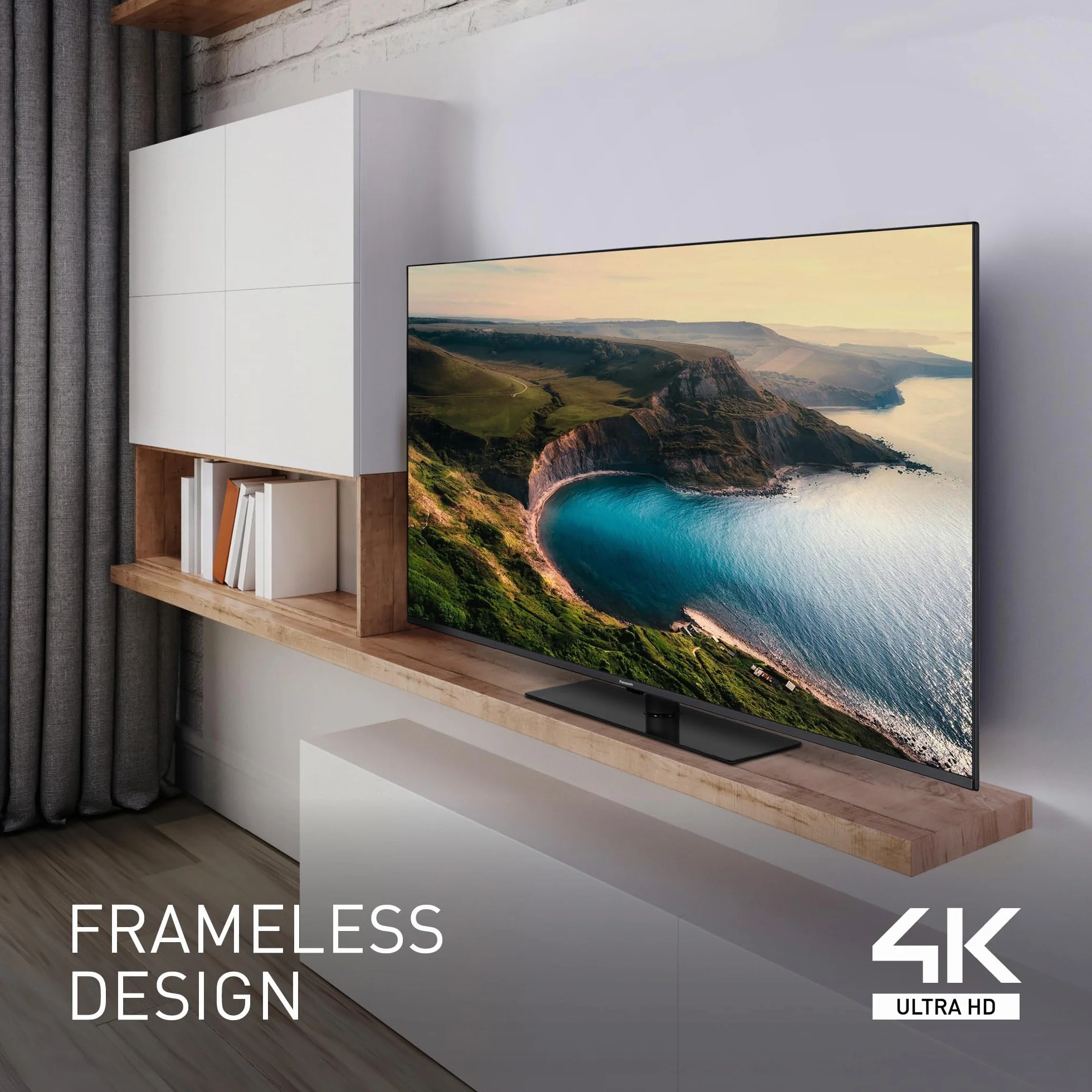 Panasonic TN-65W70AEZ Série W70 65 Pouces 4K Ultra HD LED Smart TV 2024 Assistant Google Chromecast Dolby Vision Atmos Mode Jeux Bluetooth