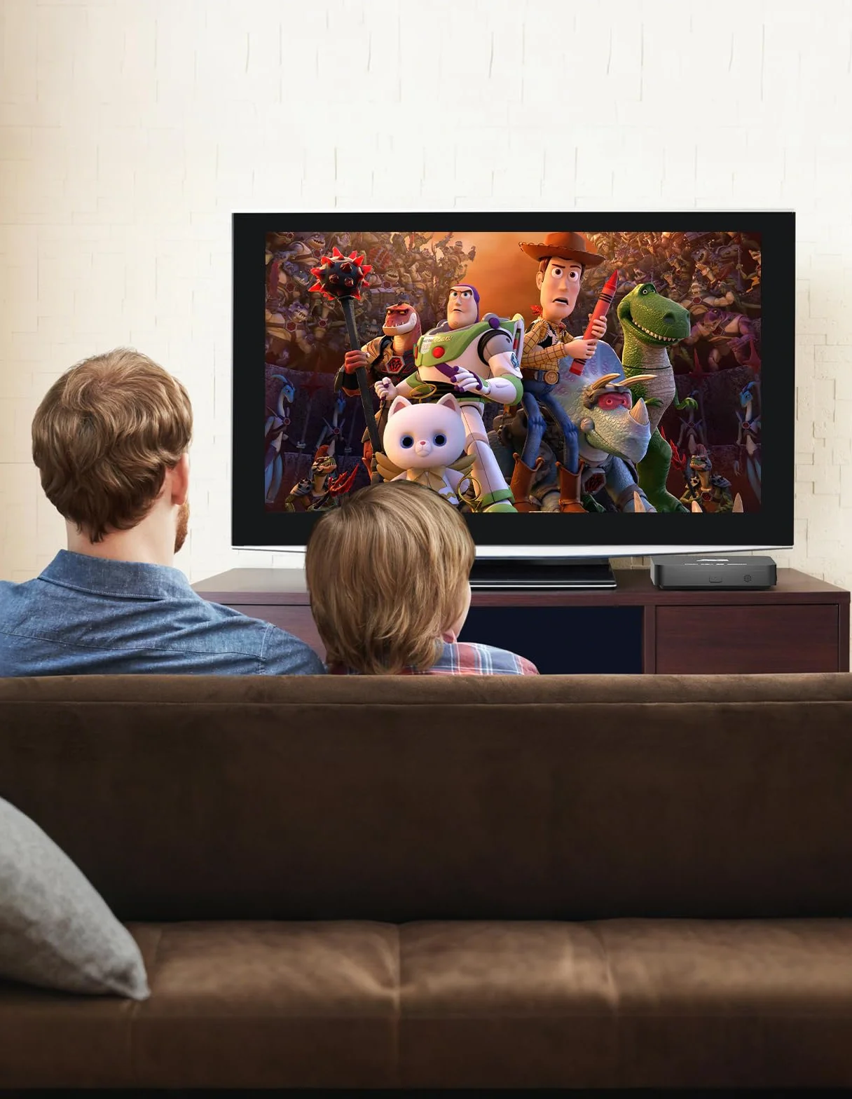 Lecteur Blu Ray 1080P Blu Ray pour home cinéma - Lecture de tous les DVD et région B 2 Blu Rays - Prise en charge d'une clé USB 128 Go avec sortie HDMI et AV - Convertisseur PAL NTSC et câble de