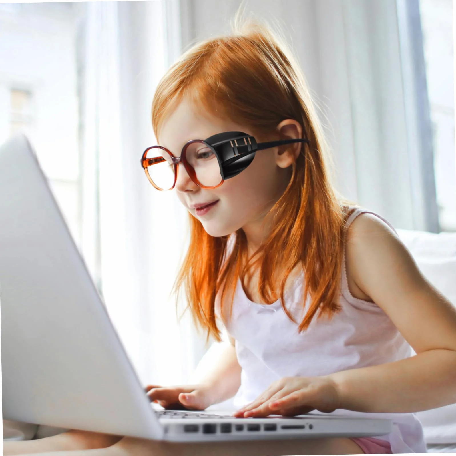 Lunettes de Sécurité TPU Noir Lot de 4 Pièces Gatuida Protection Latérale