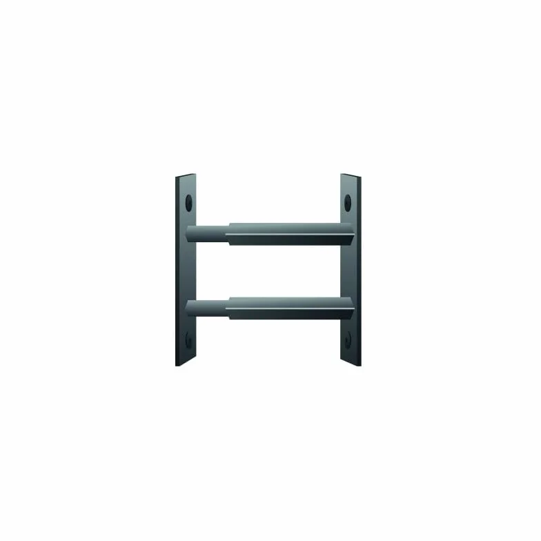 Barreau télescopique sécurité fenêtre 55-103cm Noir 2 barreaux