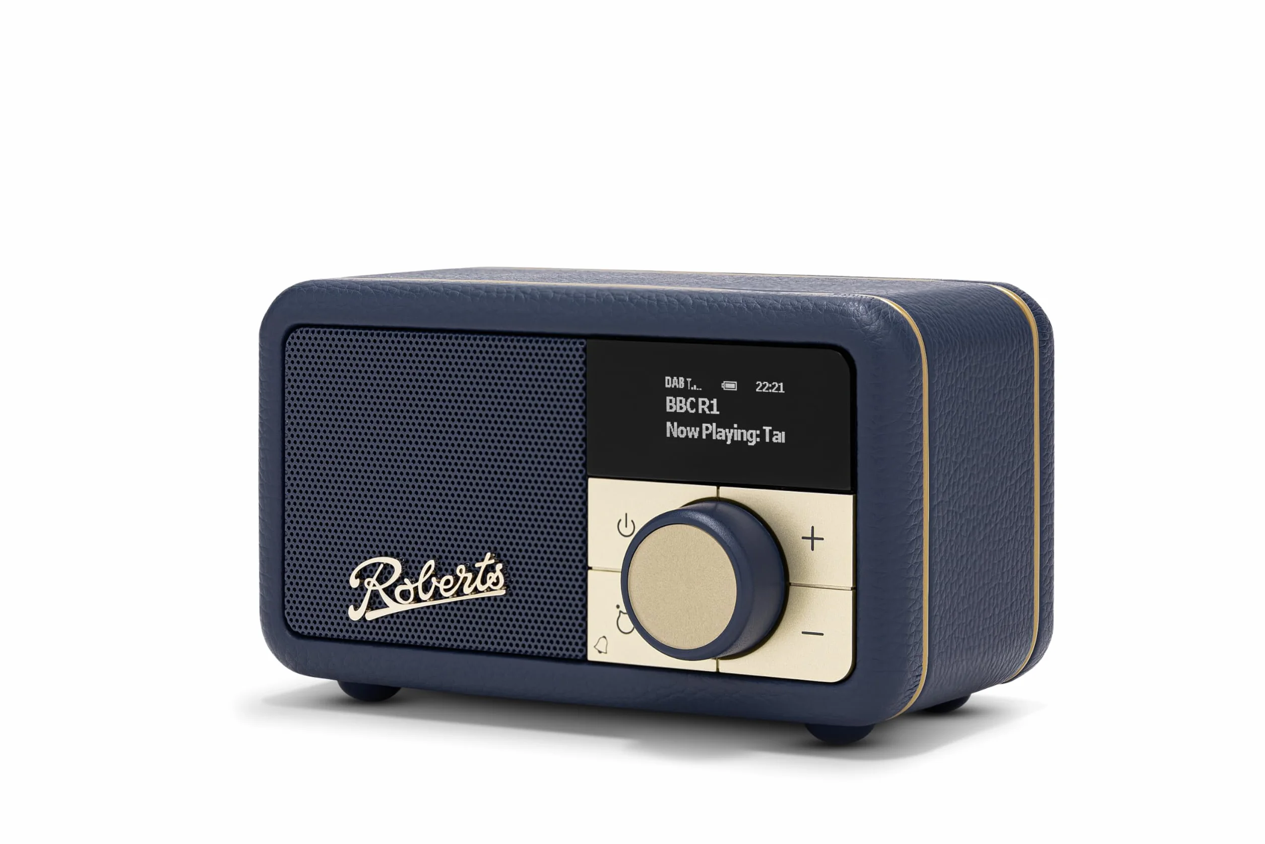 Roberts Revival Petite 2 DAB+/FM/Bluetooth Alarme Bleu Minuit