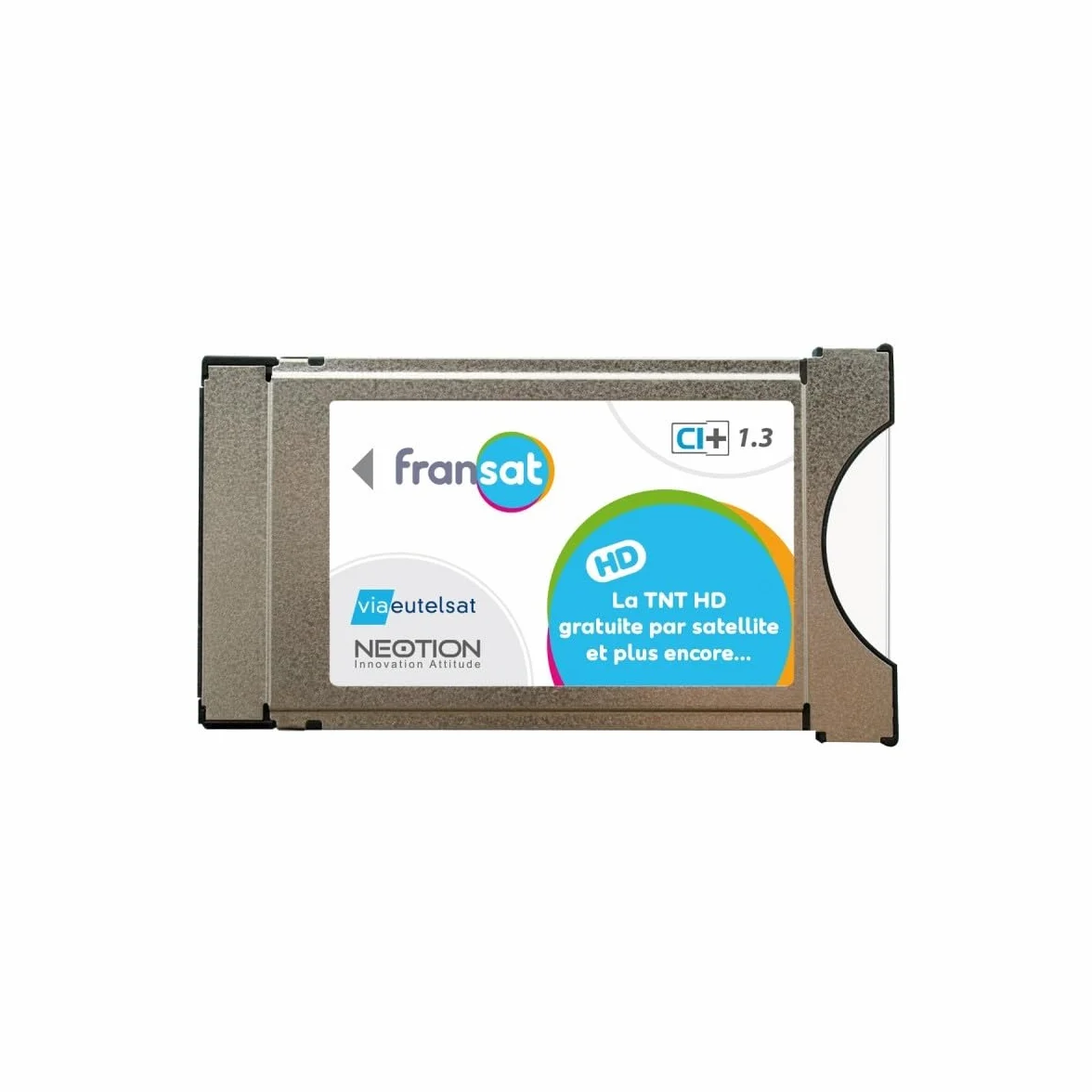 Récepteur Satellite Module PCMCIA Fransat 1,3 CI+ Blanc