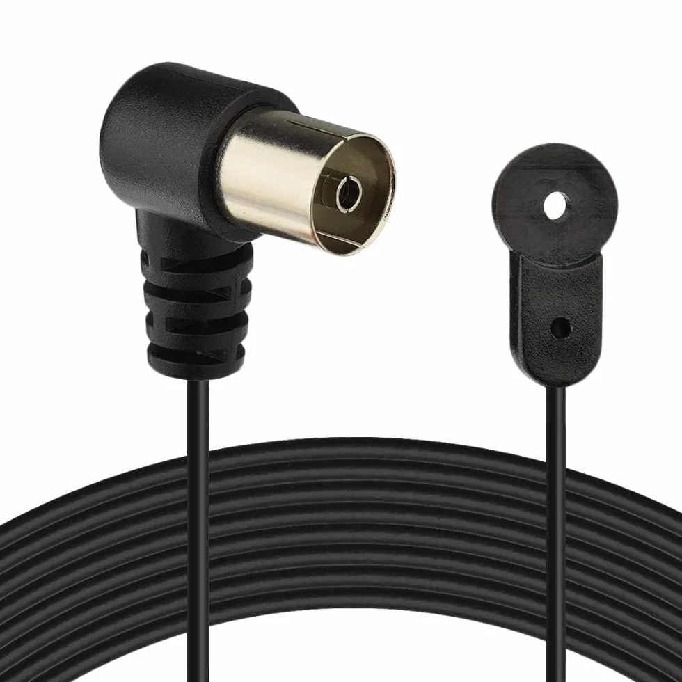 Bingfu Câble Antenne FM AM Intérieure Dipôle 1,5 m 75 Ohm Antenne Filaire Compatible avec Récepteur AV Home Cinéma Chaîne HiFi Tuner Radio Poste Yamaha Denon Onkyo Pioneer