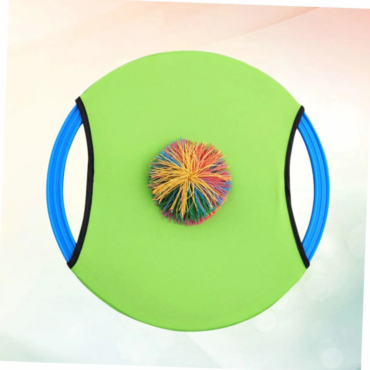 Trampoline Disque Volant pour Enfants 3 Pièces Jeu de Balle en Plein Air