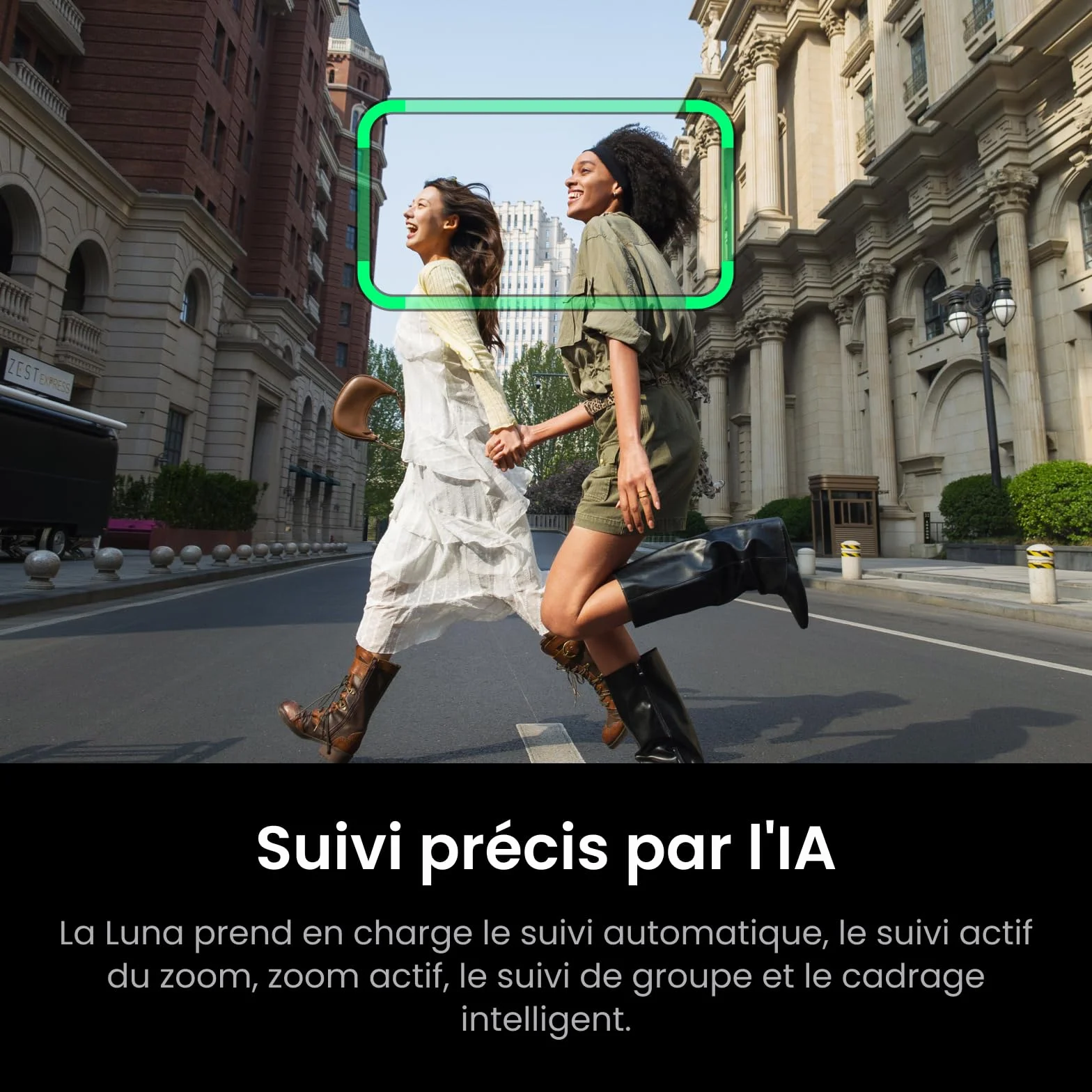 Insta360 Luna Ultra Pack Créateur Caméra de Vlogging 8K Deux objectifs Leica Zoom 12× Capteur 1" Écran Tactile 2" Triple Puce IA