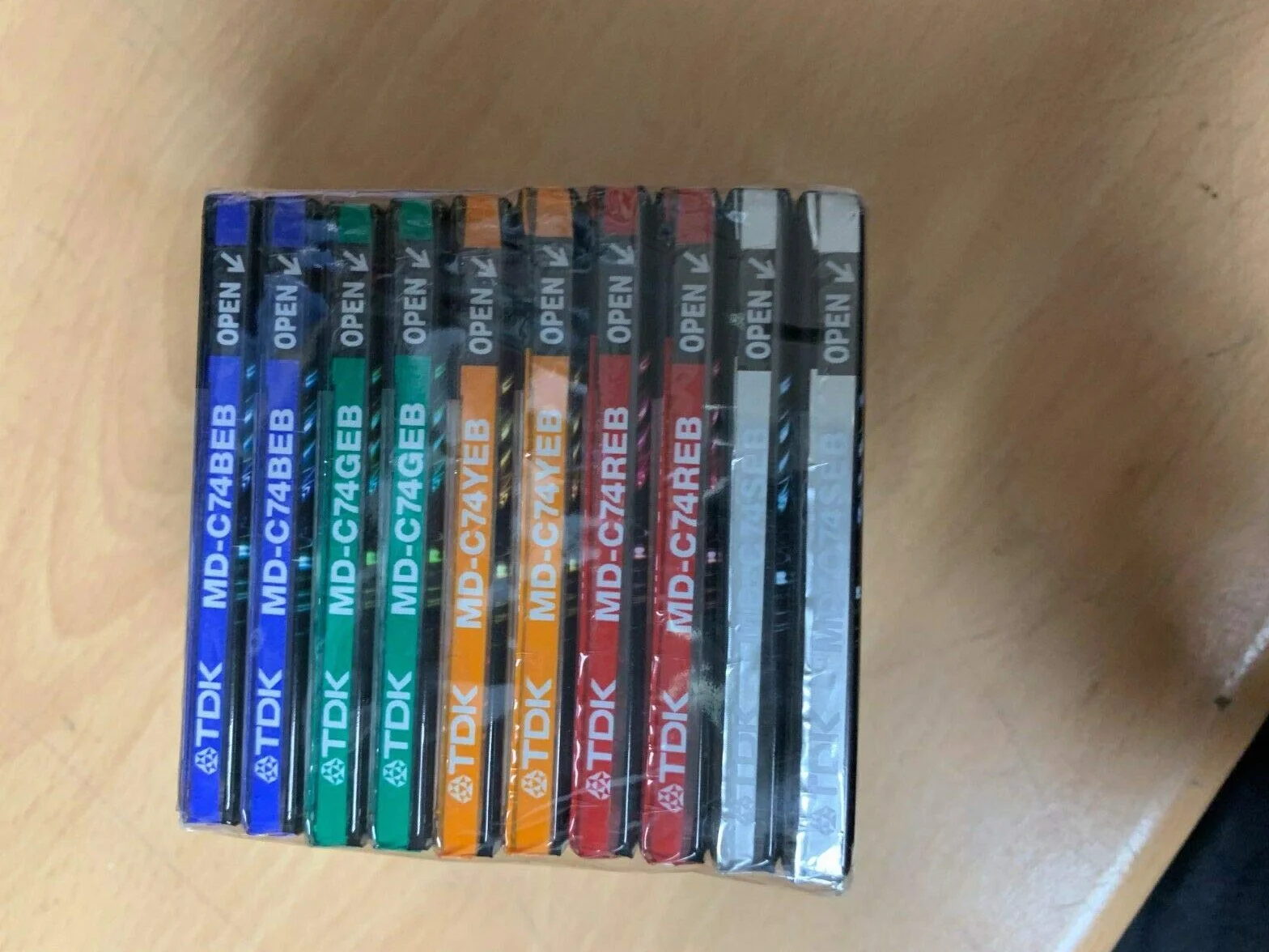 TDK MD74 Mini disques 10