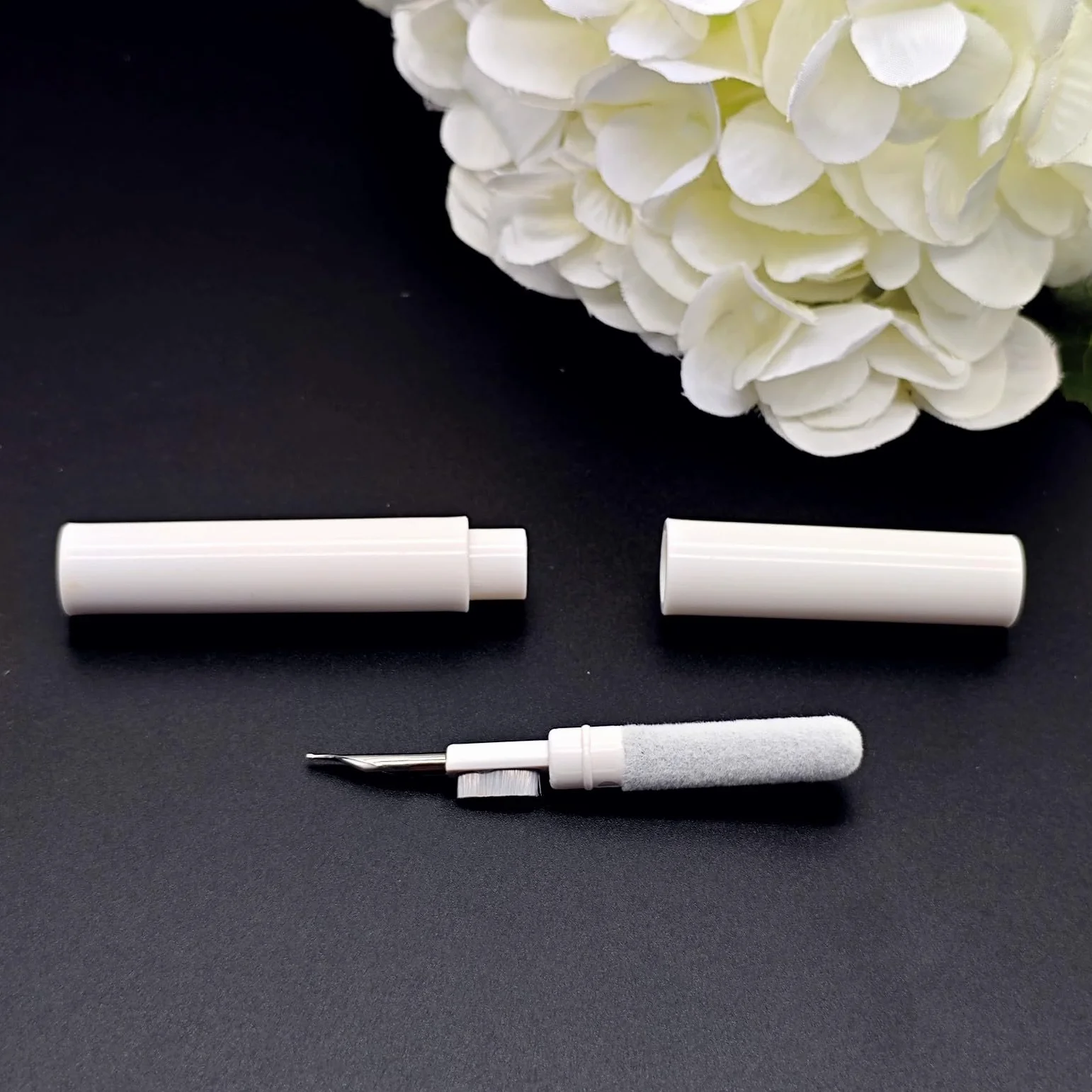 Kit Nettoyage pour Écouteurs sans Fil, Stylo-Brosse Nettoyage pour AirPods Samsung