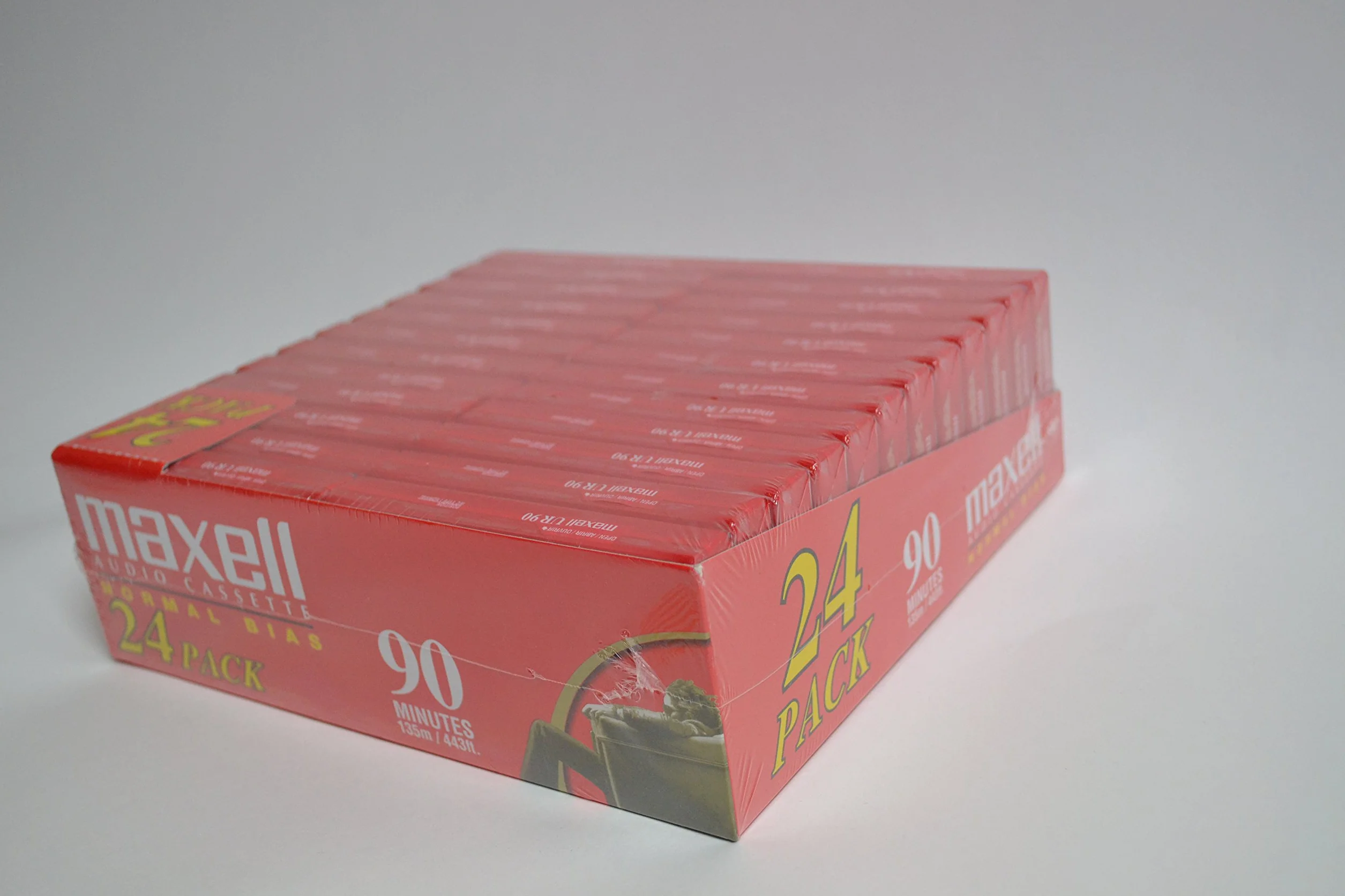 Maxell UR 90 Cassette Audio 24-Pack