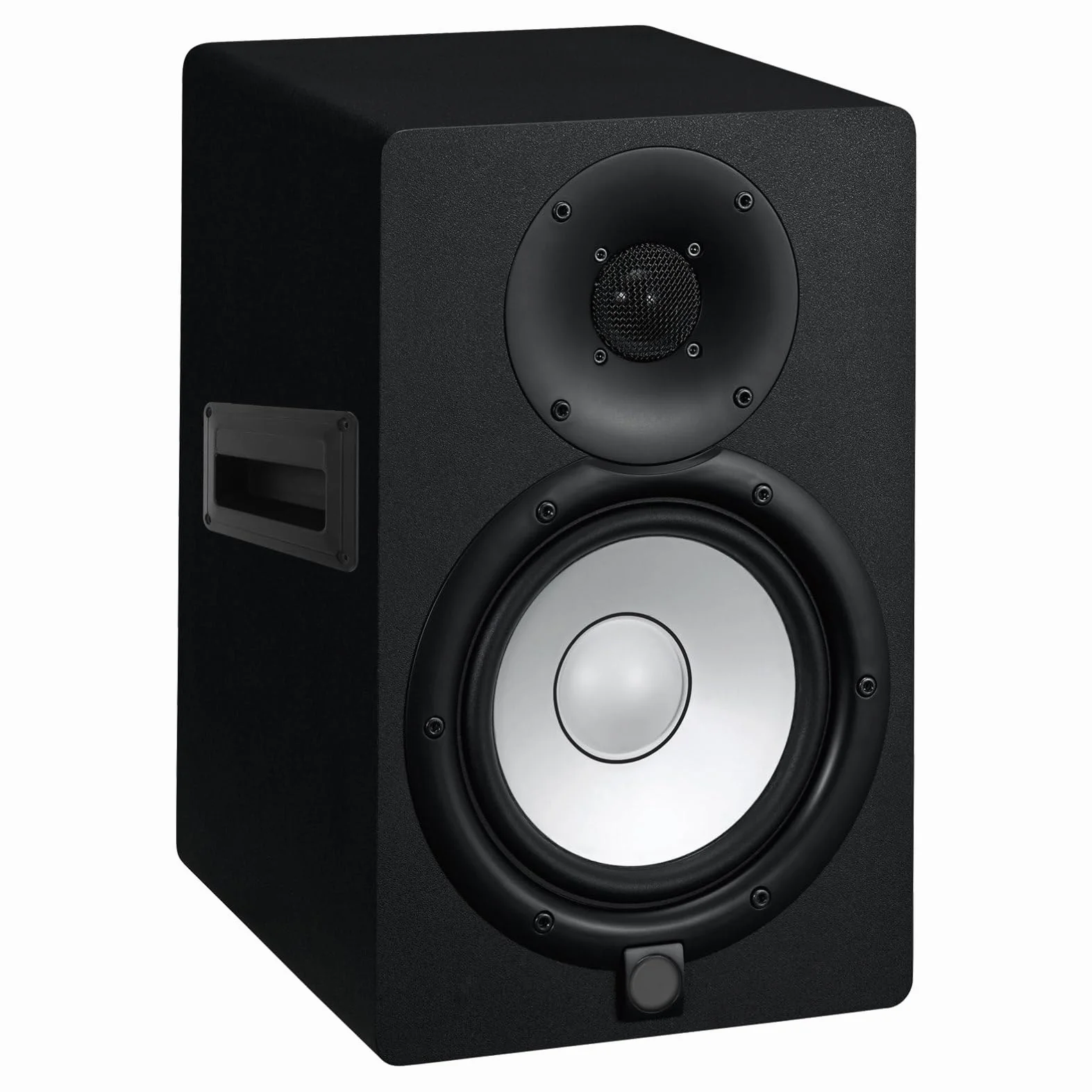 Holibanna Poignée de Haut-Parleur Encastrable Noire en Plastique, Facile à Installer, Lot de 4 Pièces, Accessoire Audio Décoratif pour Équipement de Scène Classique