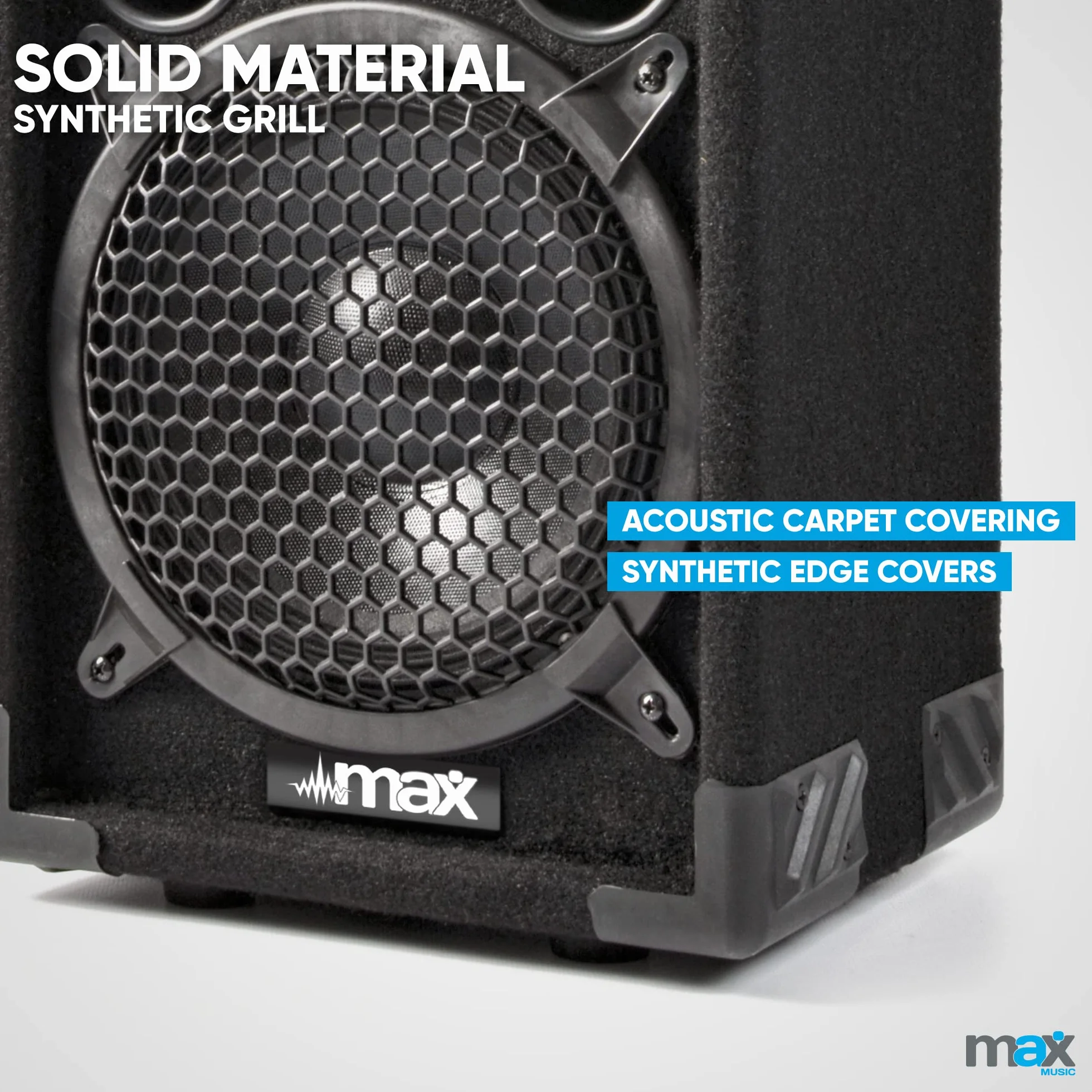 MAX Max28 1600W Enceintes 2x 8"