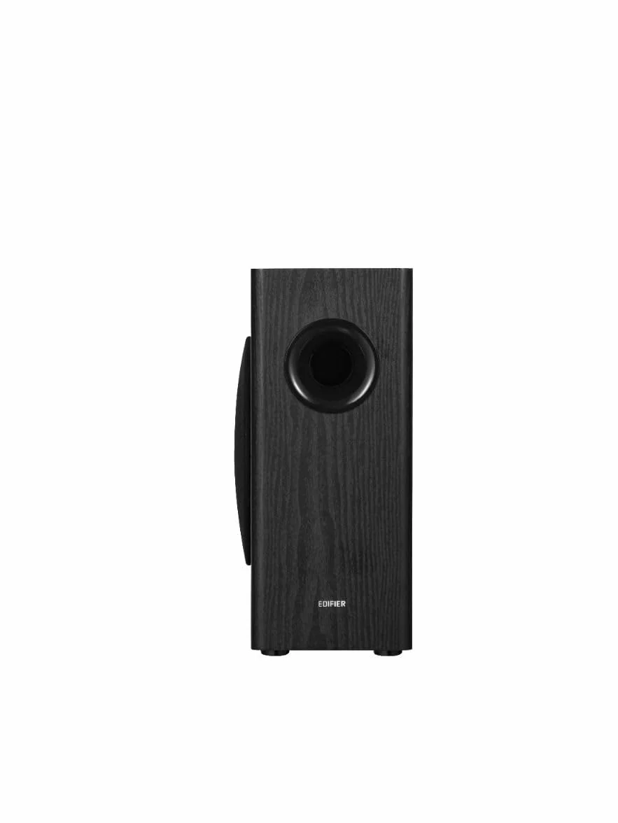 EDIFIER T5s Caisson de Basse Actif 8 Pouces 70W Filtre Passe-Bas 35 Hz MDF RCA Noir