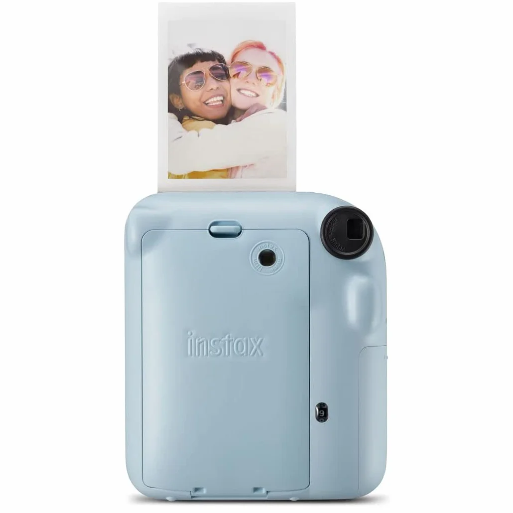 Fujifilm Instax Mini 12 Appareil Photo instantané avec Pack de 40 pellicules – Bleu Pastel