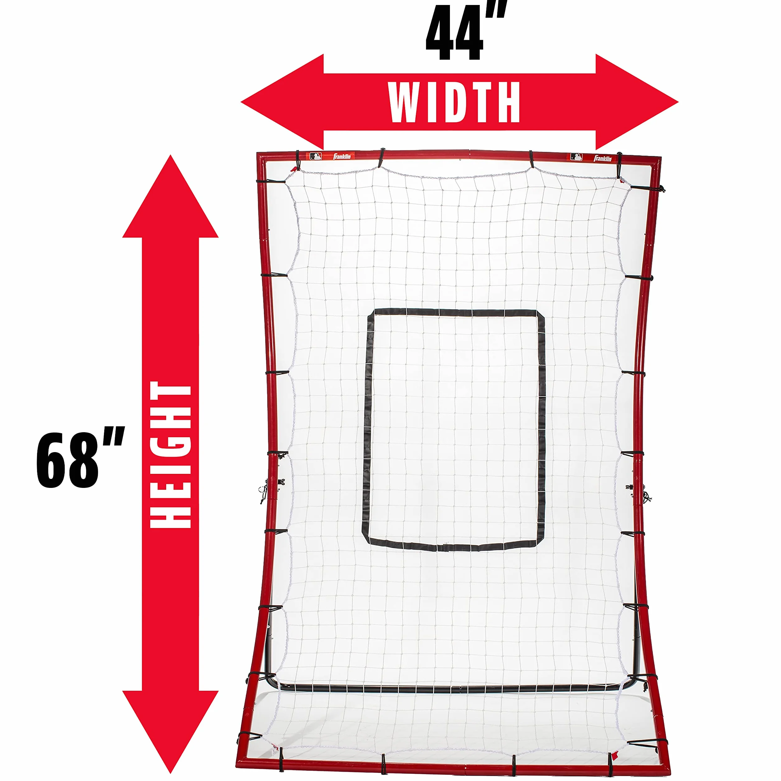 Franklin Sports Nid Pitchback Filet de Rebond Multi-Angle pour Baseball