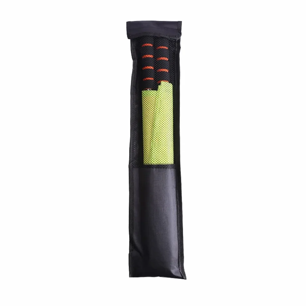 Drapeaux d'arbitre de sport imperméables lot de 2 avec sac de rangement pour football hockey entraînement
