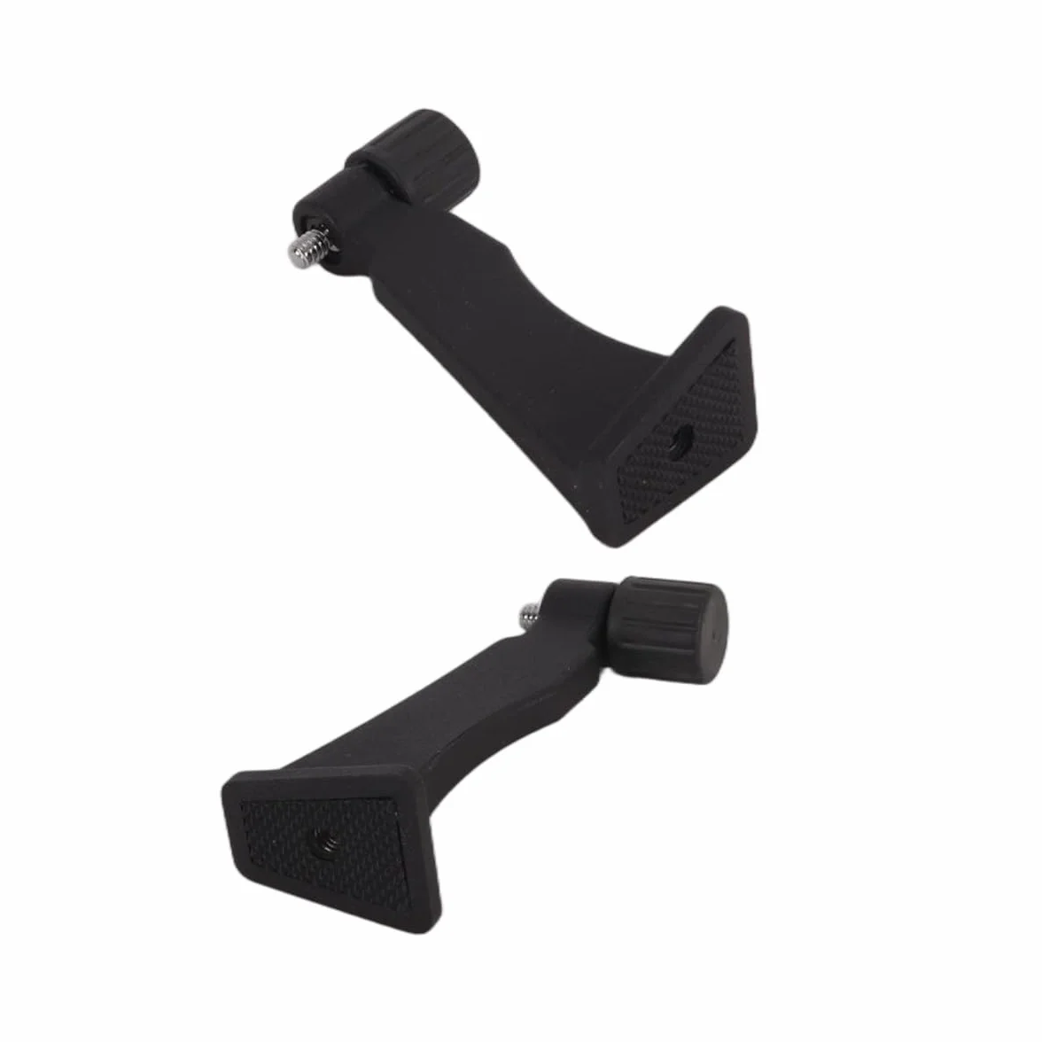 Adaptateur pour trépied de jumelles avec filetage 1/4 pouce – Métal, noir pour télescope et jumelles