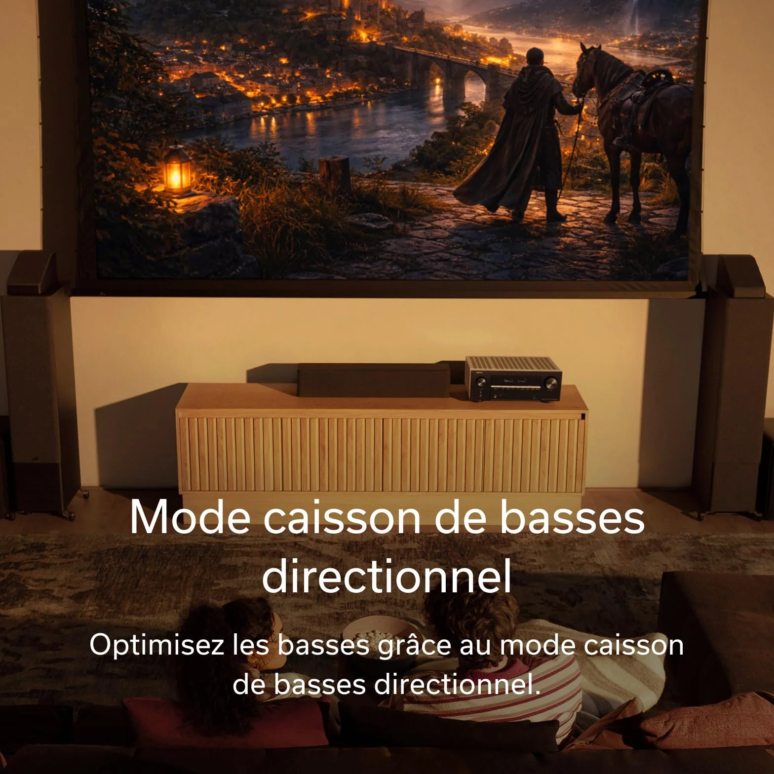 Denon AVC-X3900H Amplificateur Home Cinéma 9.4 Canaux 105W Dolby Atmos DTS:X Auro-3D IMAX Enhanced HDMI 8K HEOS Multiroom Noir
