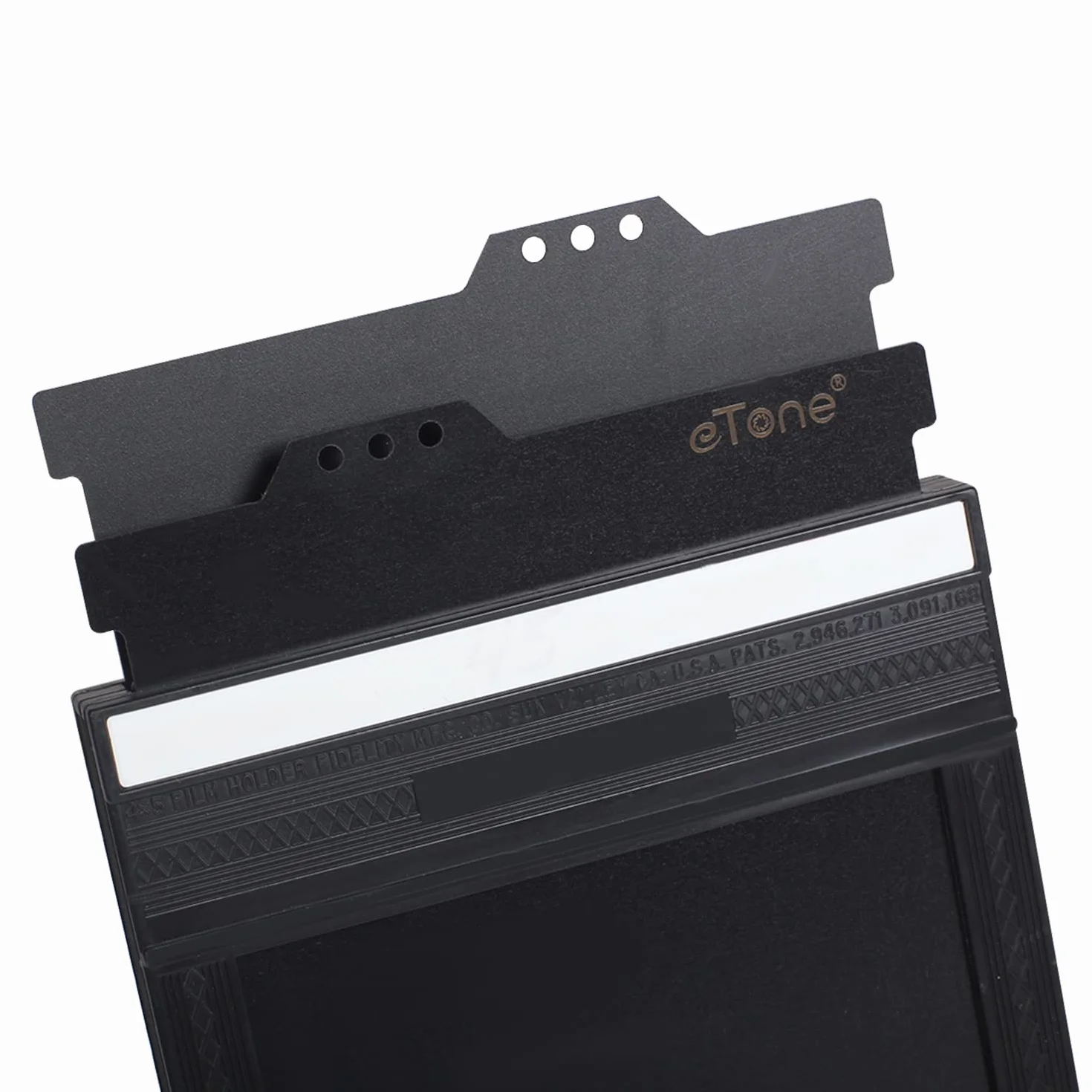 eTone 4 pièces de Remplacement Feuille Film Coupe Film Supports Sombres Diapositives pour Appareil Photo Grand Format 4x5