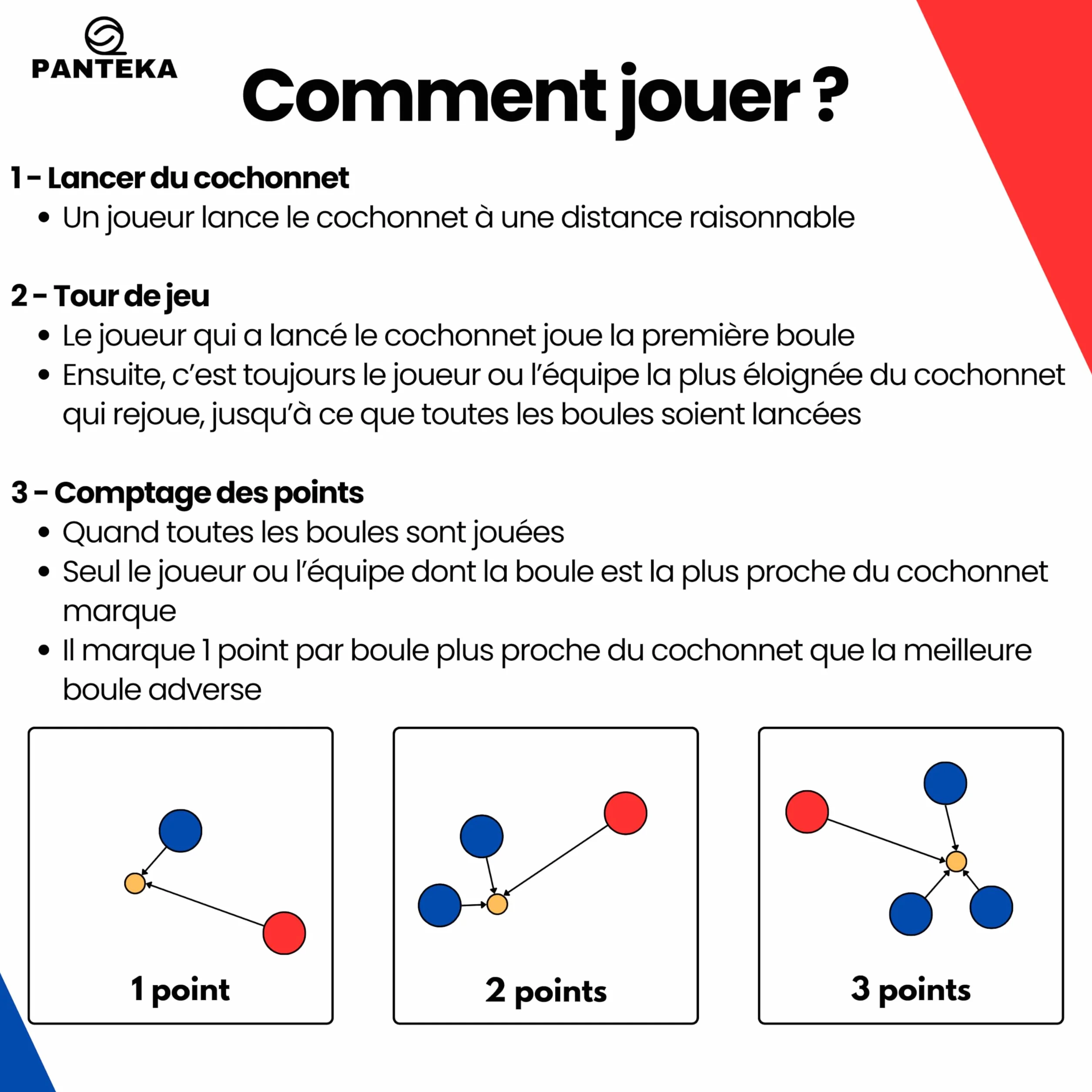 Pétanque de Salon - Jeu de 9 Boules et Cochonnet - Jusqu'à 9 Joueurs - Intérieur et Tout Terrain