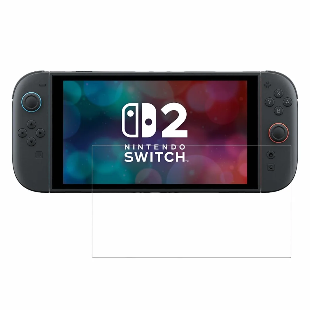 PHONILLICO Verre Trempe pour Nintendo Switch 2 (2025) [Pack de 2] Film Protection Resistant Vitre Protecteur Anti Rayure