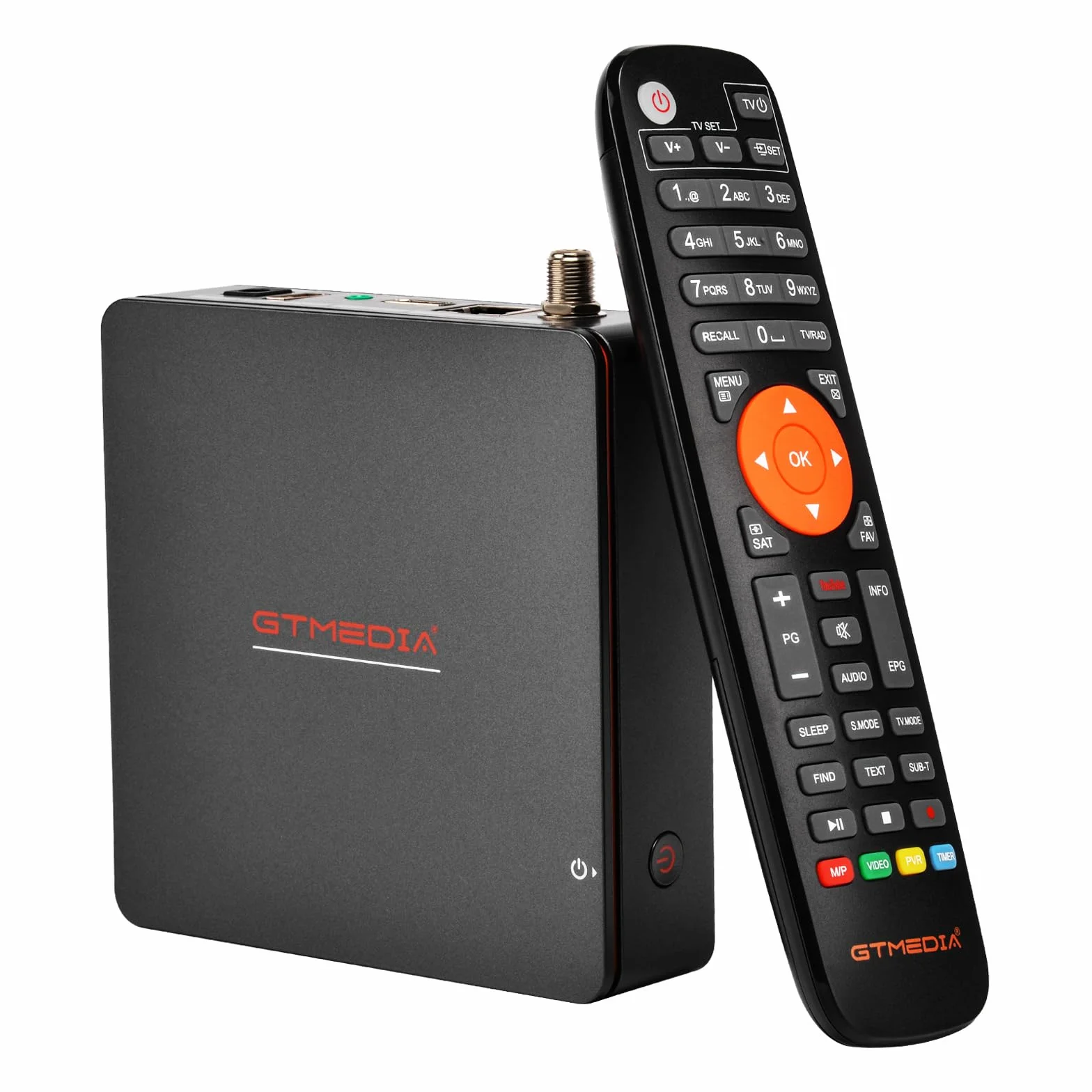 V9 Prime numérique Satellite récepteur H.265 FTA Jouer Gratuitement dv b-S/S2/S2X 10 Bits HEVC intégré Carte de Support WiFi 2.4G, Biss défilement Automatique.