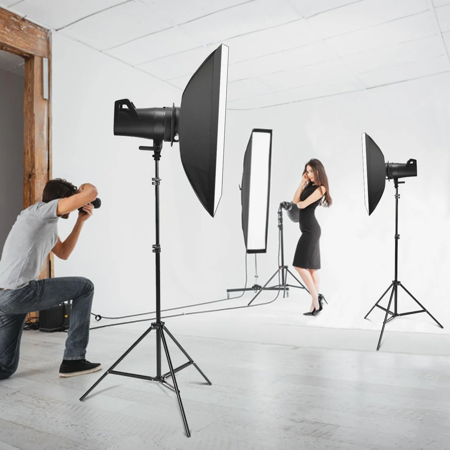 Fomito Bague Adaptateur de convertisseur de Monture pour Studio Photo Elinchrom Bowens Adaptateur convertisseur Bague pour boîte à lumière Beauty Dish Flash de Studio Strobe Photographie