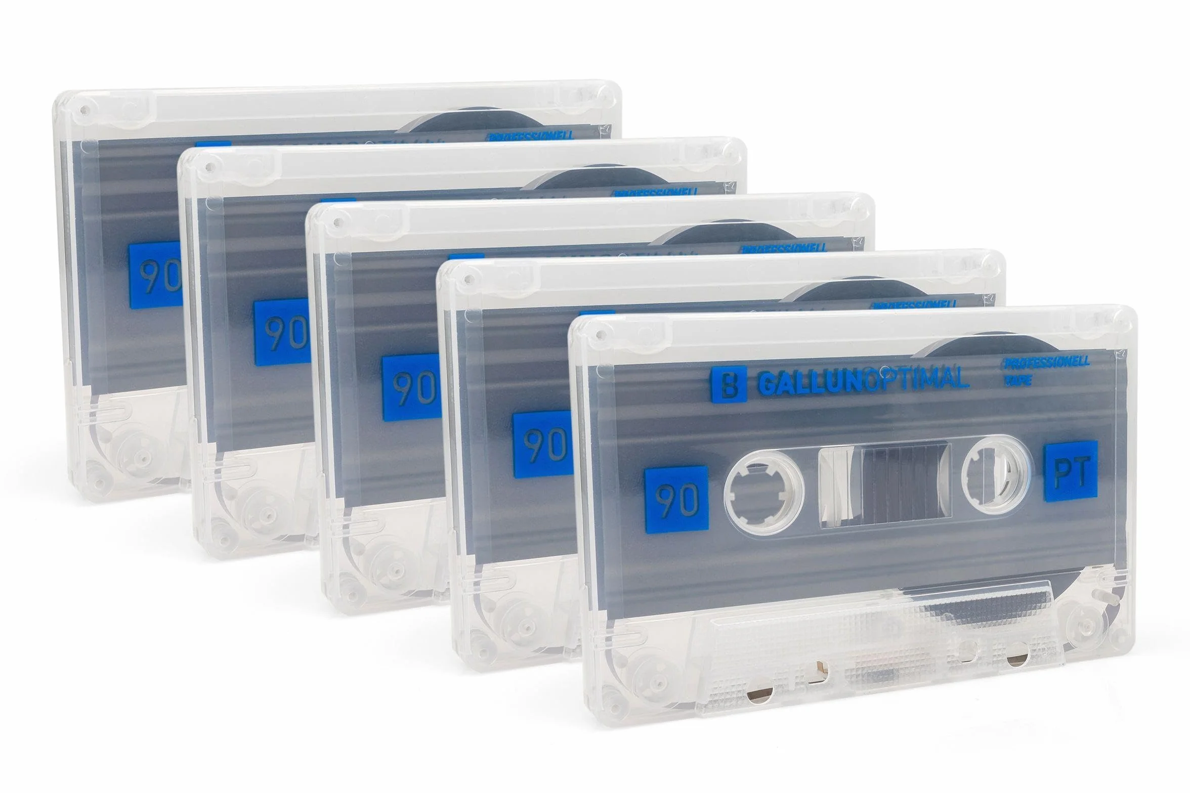 Cassettes Audio PT90 90 Min Professionnelles