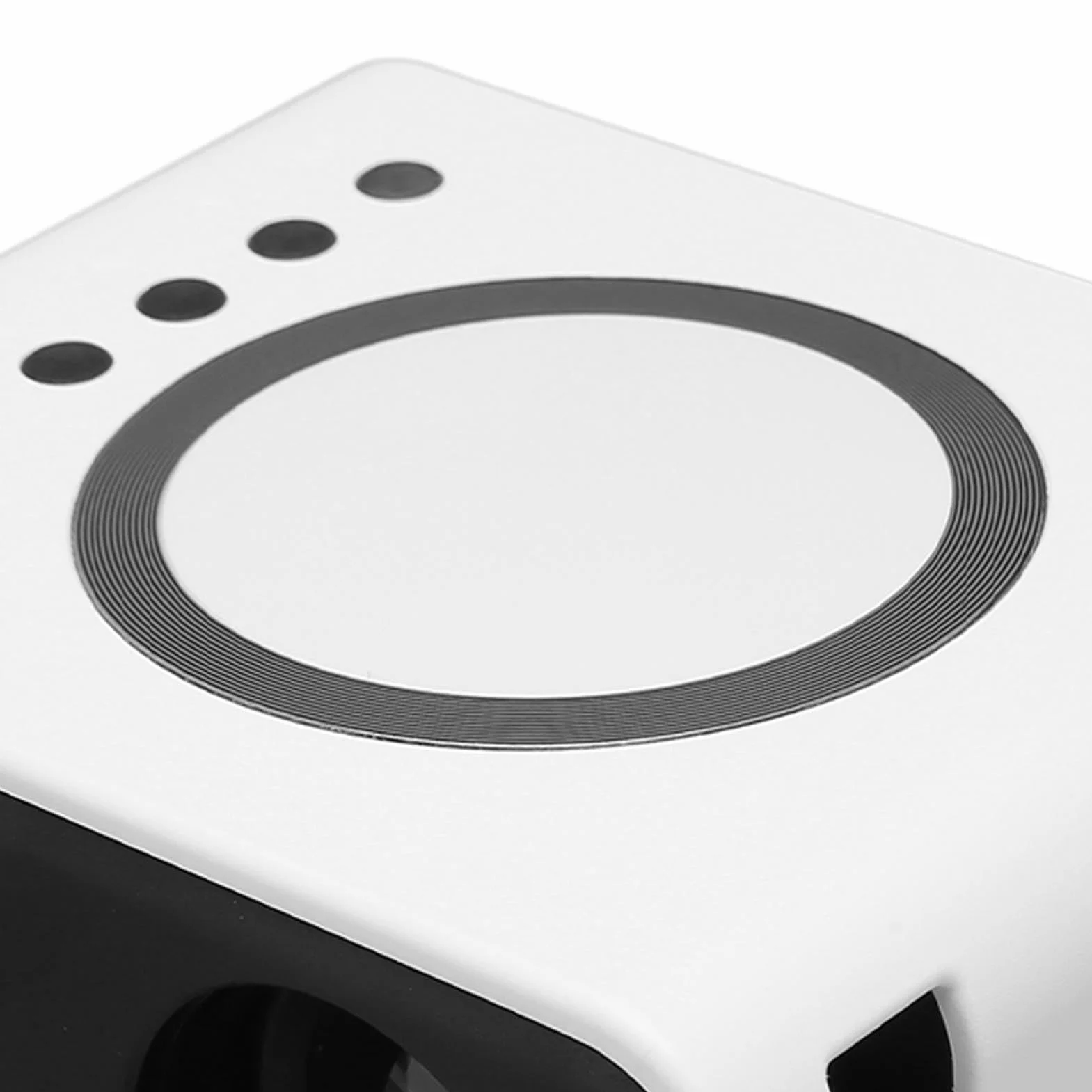 banapoy Mini Projecteur LED Full HD 1080P Portable WiFi Vidéoprojecteur pour téléphone et Ordinateur Blanc