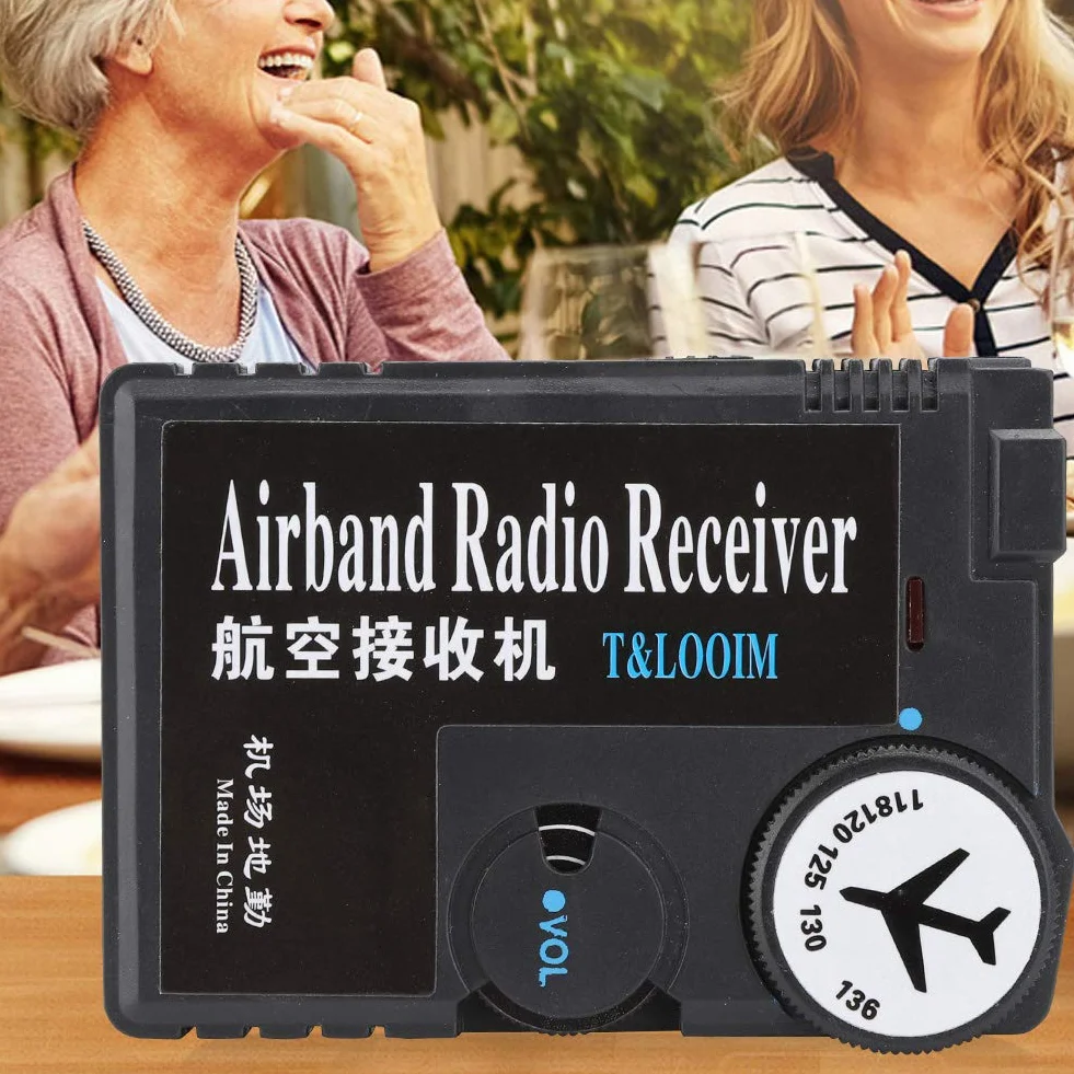Récepteur de Bande Aéronautique Radio Faible Puissance pour Appels Radio