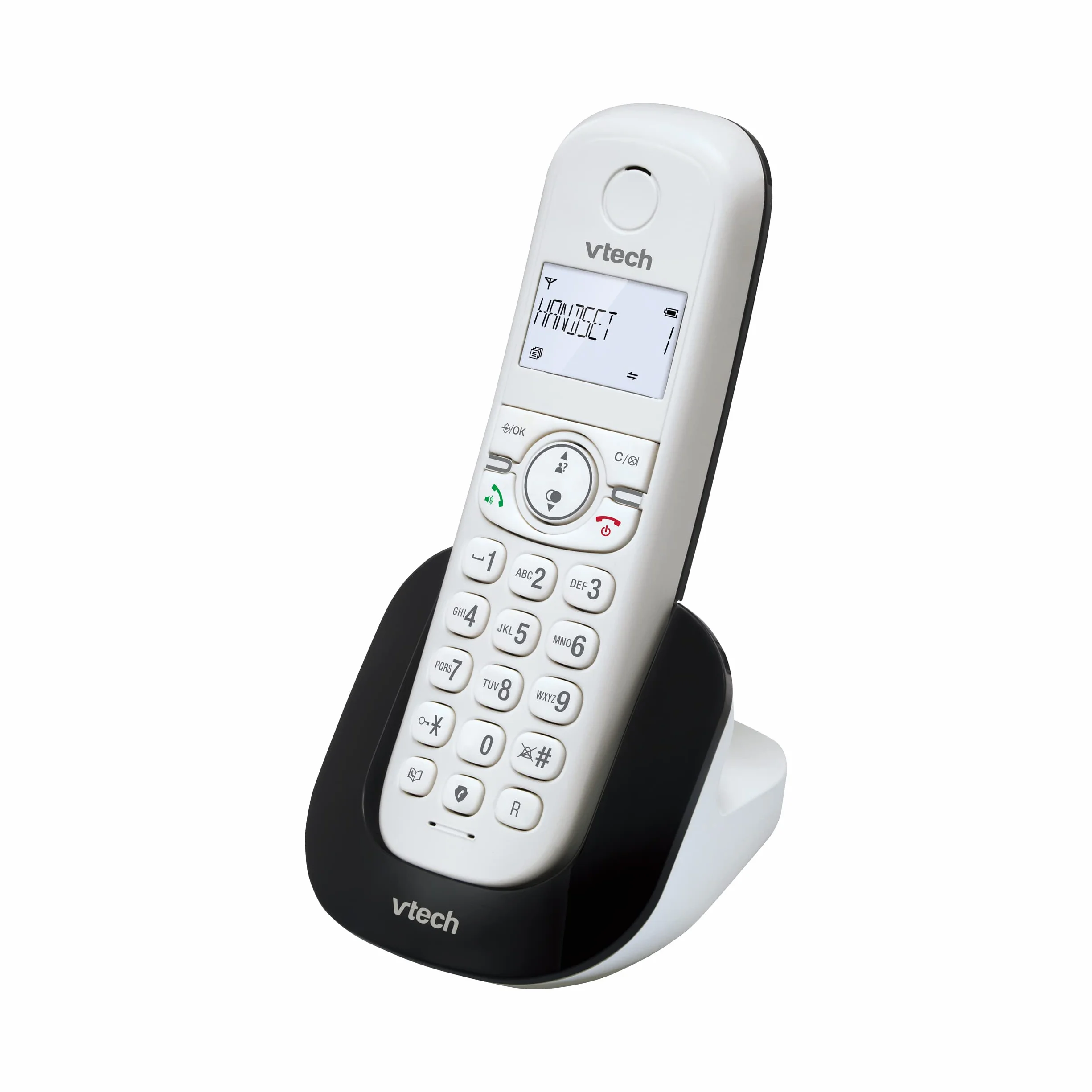 VTech CS1500 Téléphone sans Fil DECT Double Charge avec Blocage d'appel, Identification Appelant