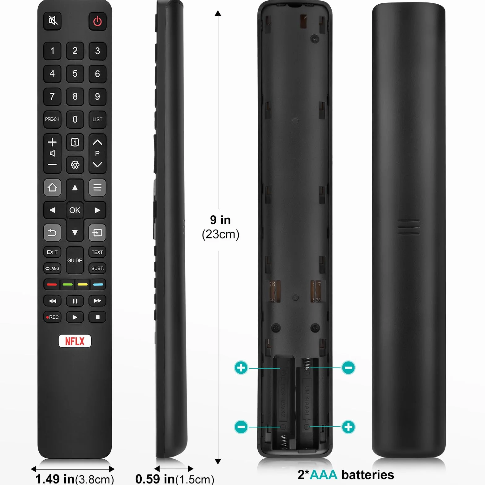 Télécommande Universelle pour TCL Smart TV Google Android