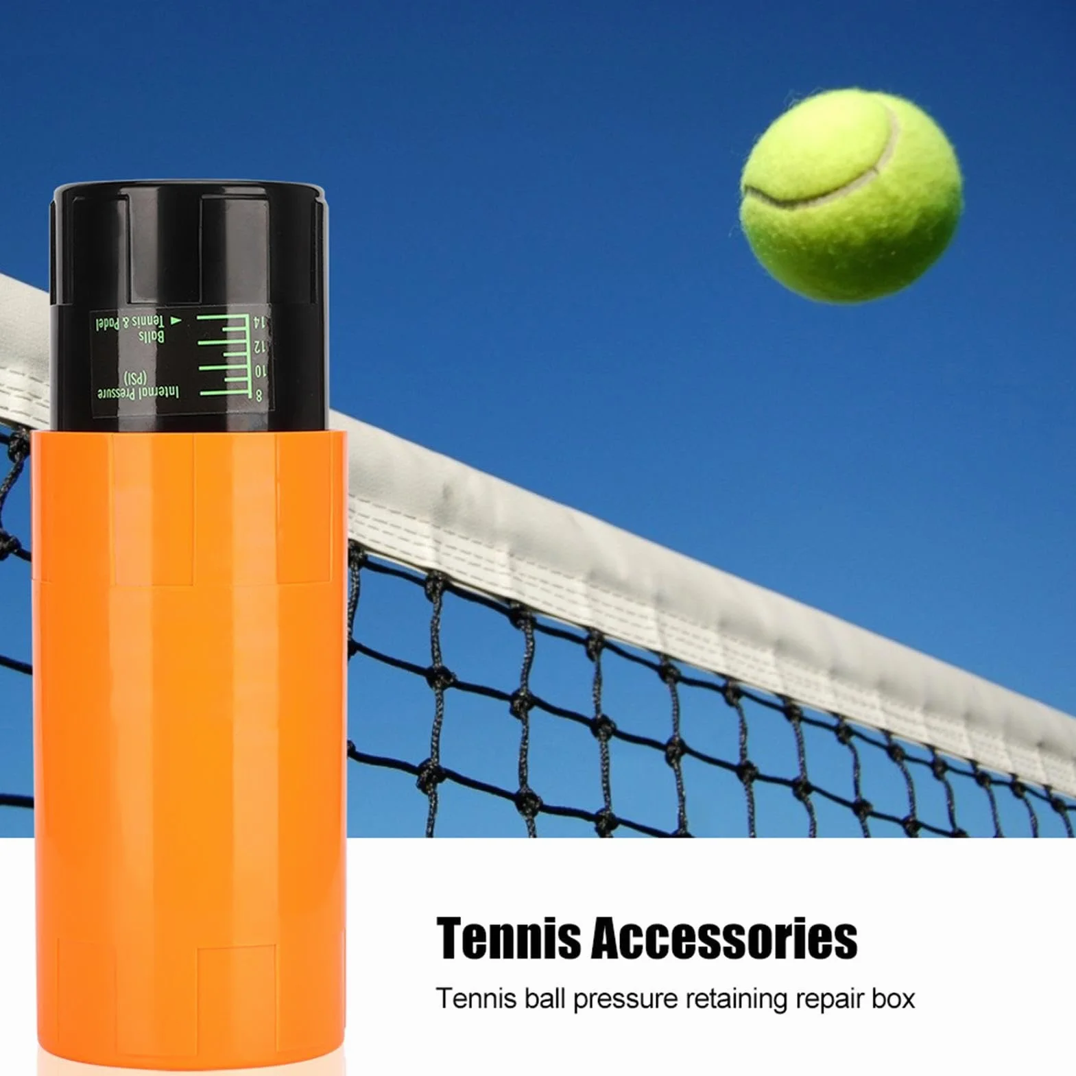 Boîte de pression de balle de tennis - Rangement Saver Ball Tennis | Revive Tennis Ball Pressurizer