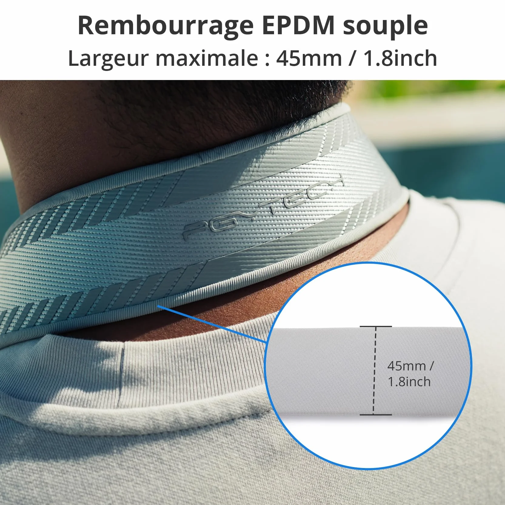 PGYTECH Bandoulière pour Appareil Photo Sling Sangles d'Appareil Photo pour Photographes Boucles De Dégagement Rapide Réglables pour Dslr Slr Sangle De Cou pour Appareil Photo-Bleu