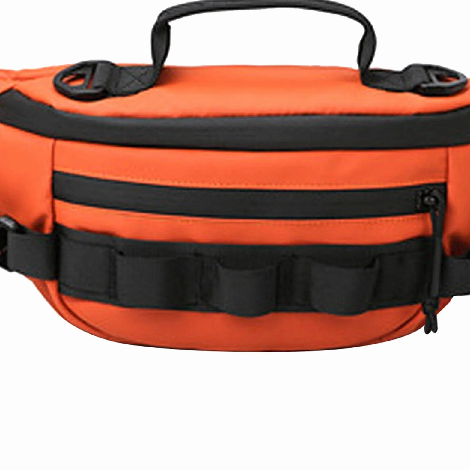 Sac Banane de Course Classique avec Sangle Réglable Léger, Orange