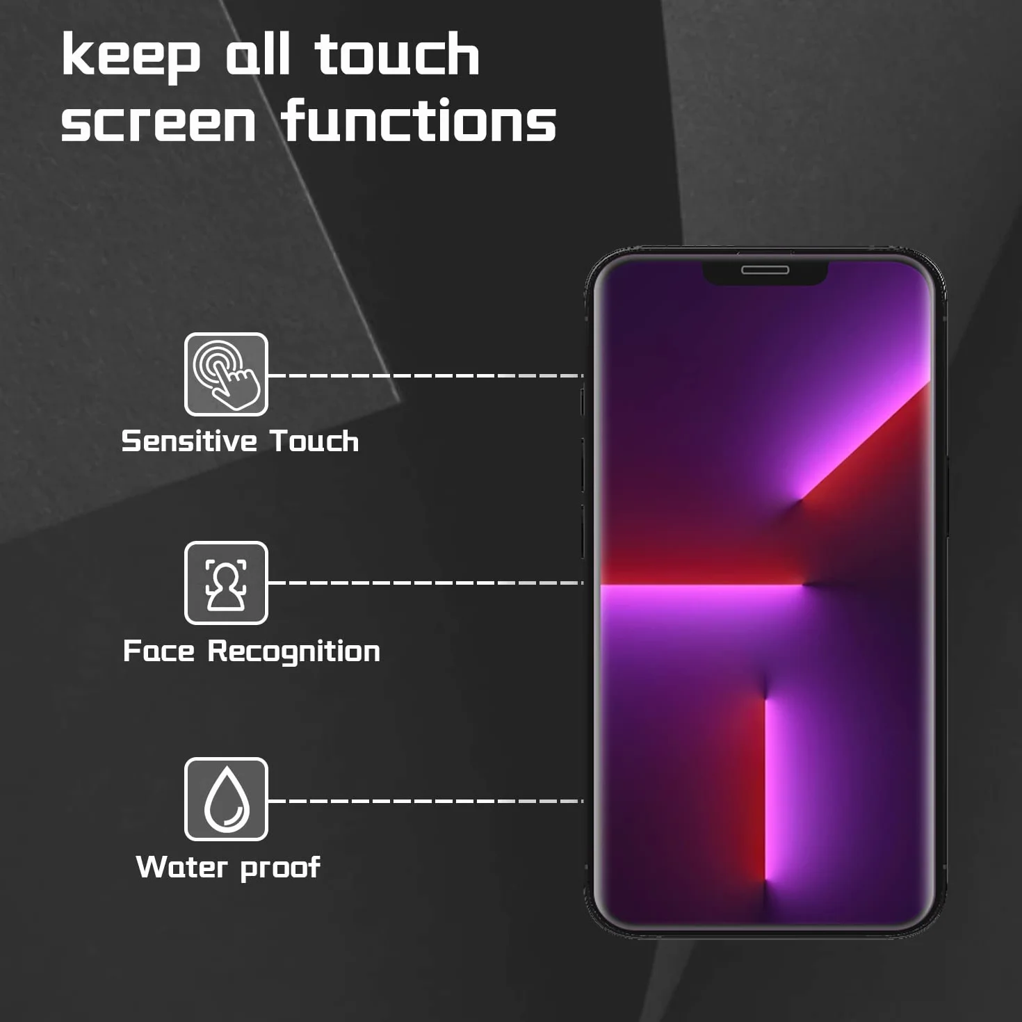 Film Hydrogel pour iPhone 17/17 Pro, 3 Pièces TPU Film Protection Écran HD Clair Doux Transparent Film de Protection d'écran