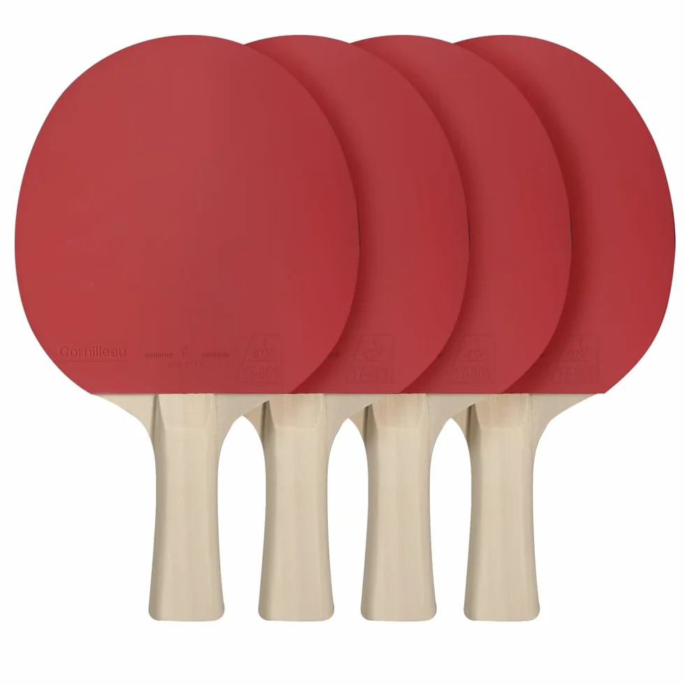 Cornilleau Raquette de Tennis de Table Sport Pack Quattro Noir