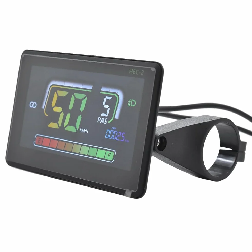 Compteur de Vitesse Bluetooth pour Vélo Électrique, Écran LCD, UART, 5 Broches