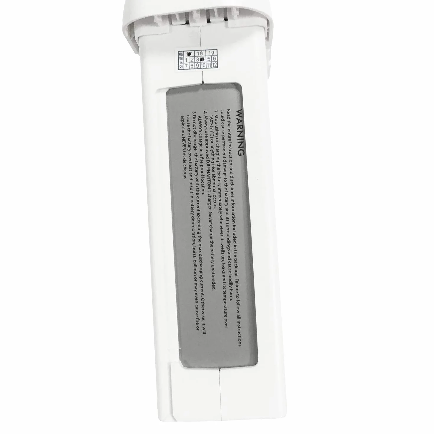 WYGUO PHA-3 Phantom 3 Battery, Batterie de vol de Remplacement Intelligente pour Phantom 3 Standard, Phantom 3 Pro, Phantom 3 Advanced, Phantom 3 4K, Phantom 3 SE Drone(15.2V 68.4Wh)