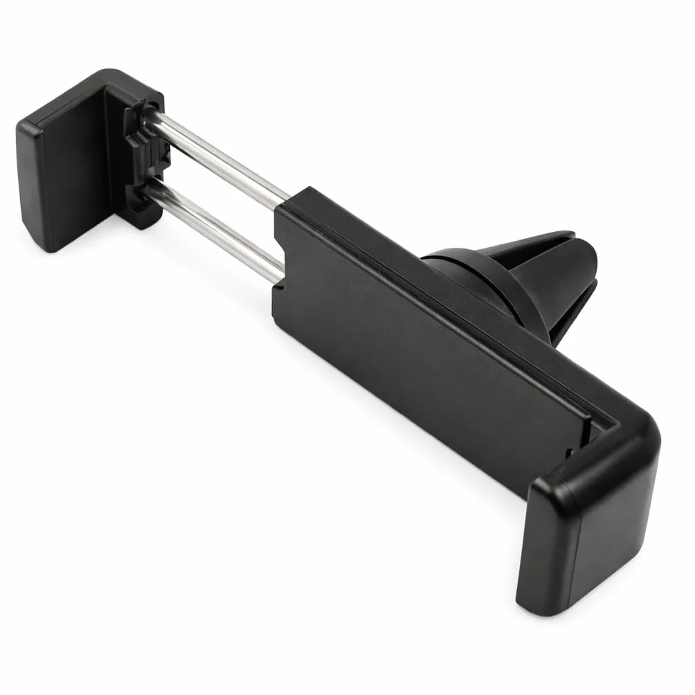 Générique Support téléphone Voiture pour Grille d’aération – Fixation Stable et Universelle (Noir)